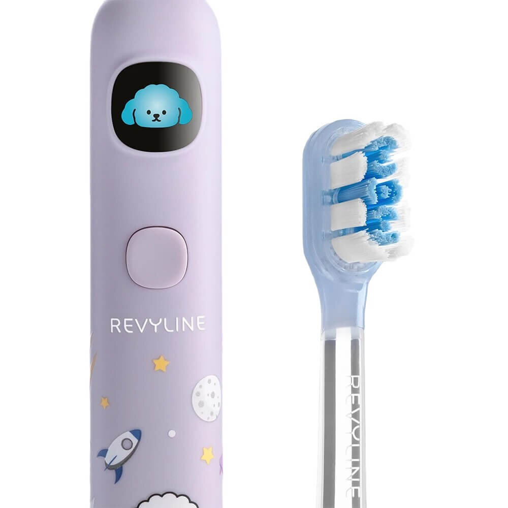 Электрическая зубная щетка Revyline RL 095 Kids сиреневый, фото 3