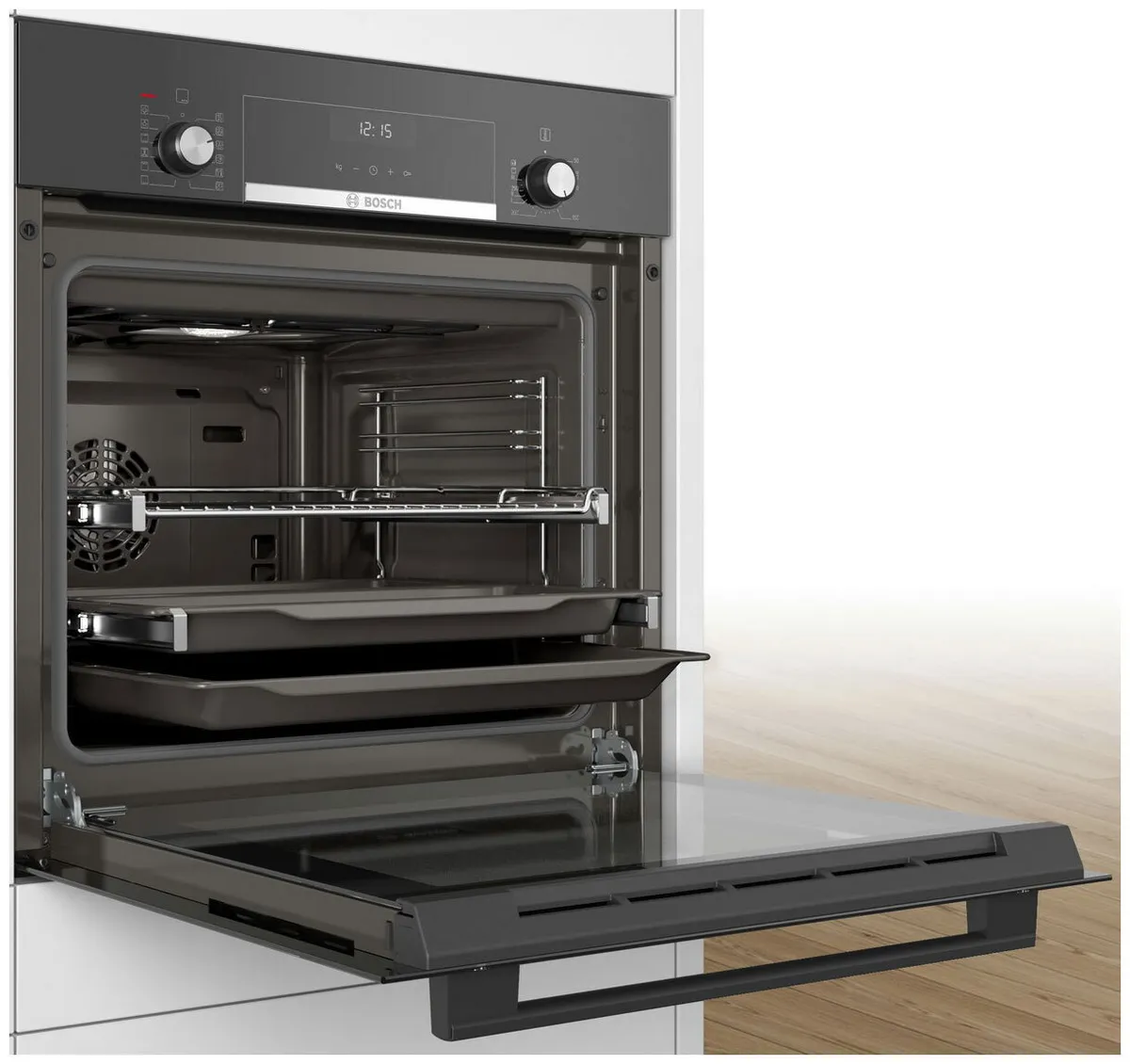 Электрический духовой шкаф Bosch HIJ517YB0R, фото 5