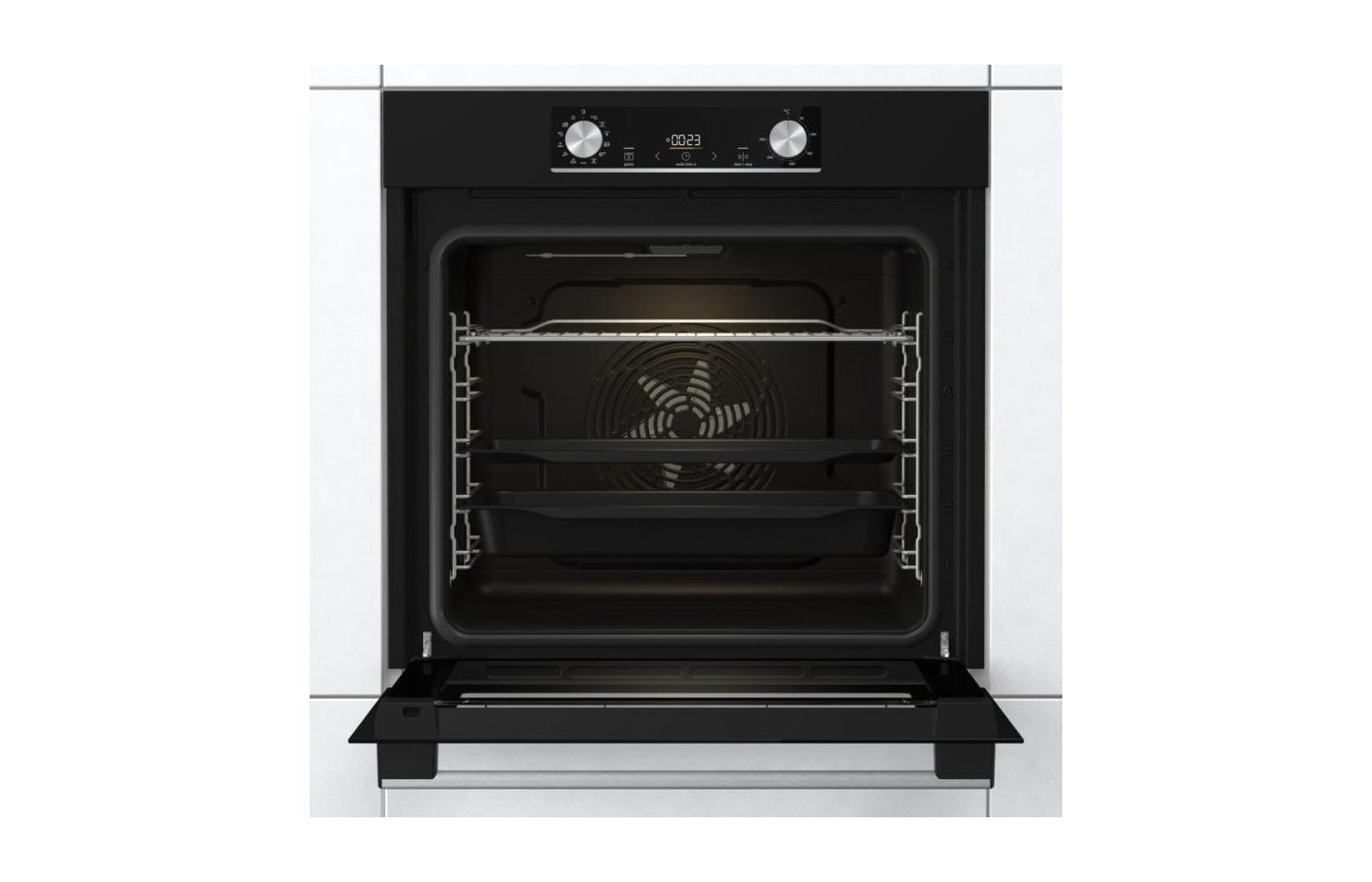 Электрический духовой шкаф Gorenje BOSX6737E03B, черный, фото 2