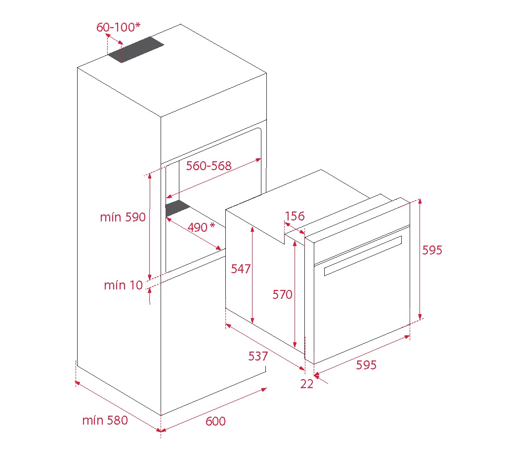 Электрический духовой шкаф KUPPERSBERG FH 611 B, фото 3