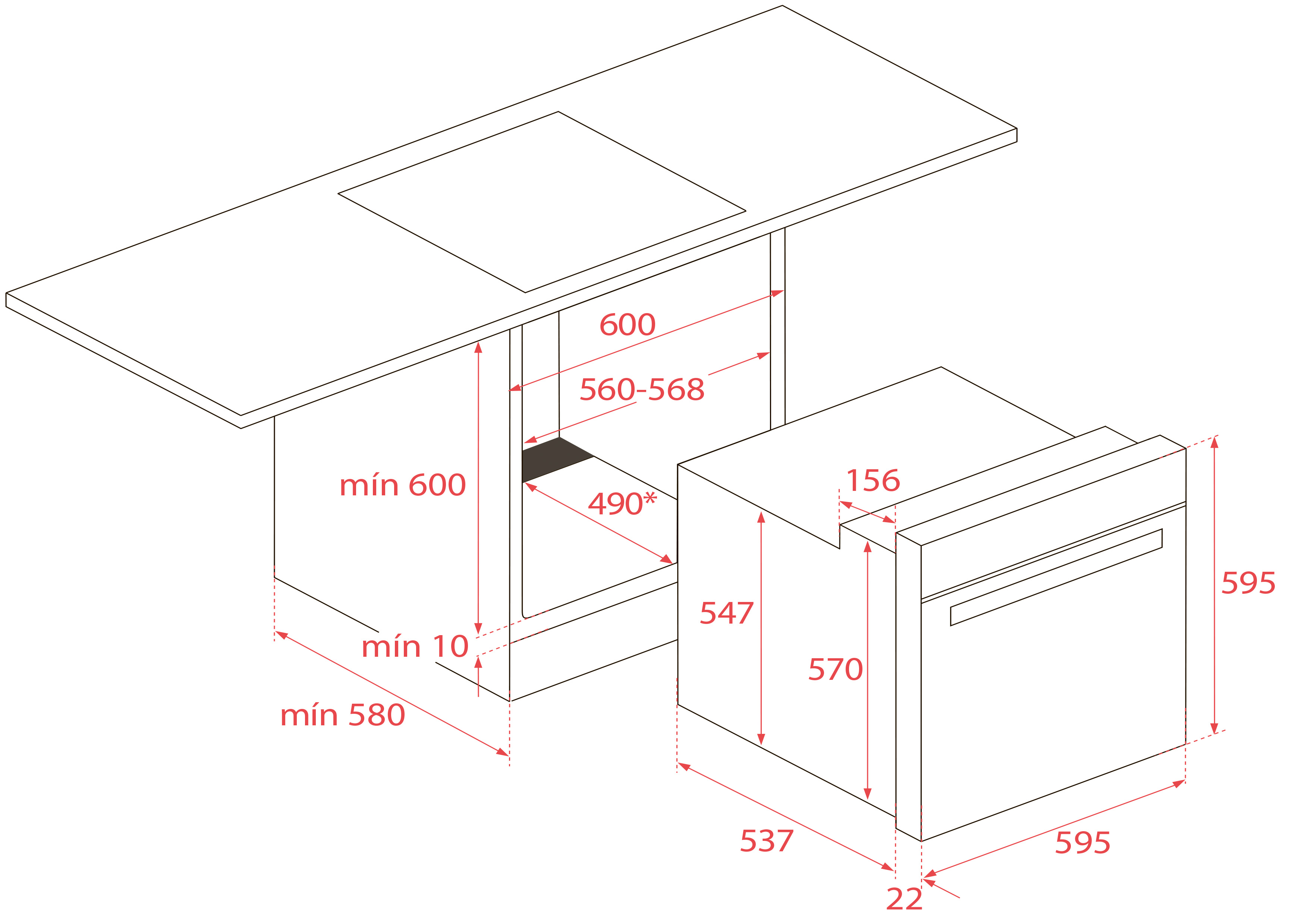 Электрический духовой шкаф KUPPERSBERG FPH 611 W, фото 7