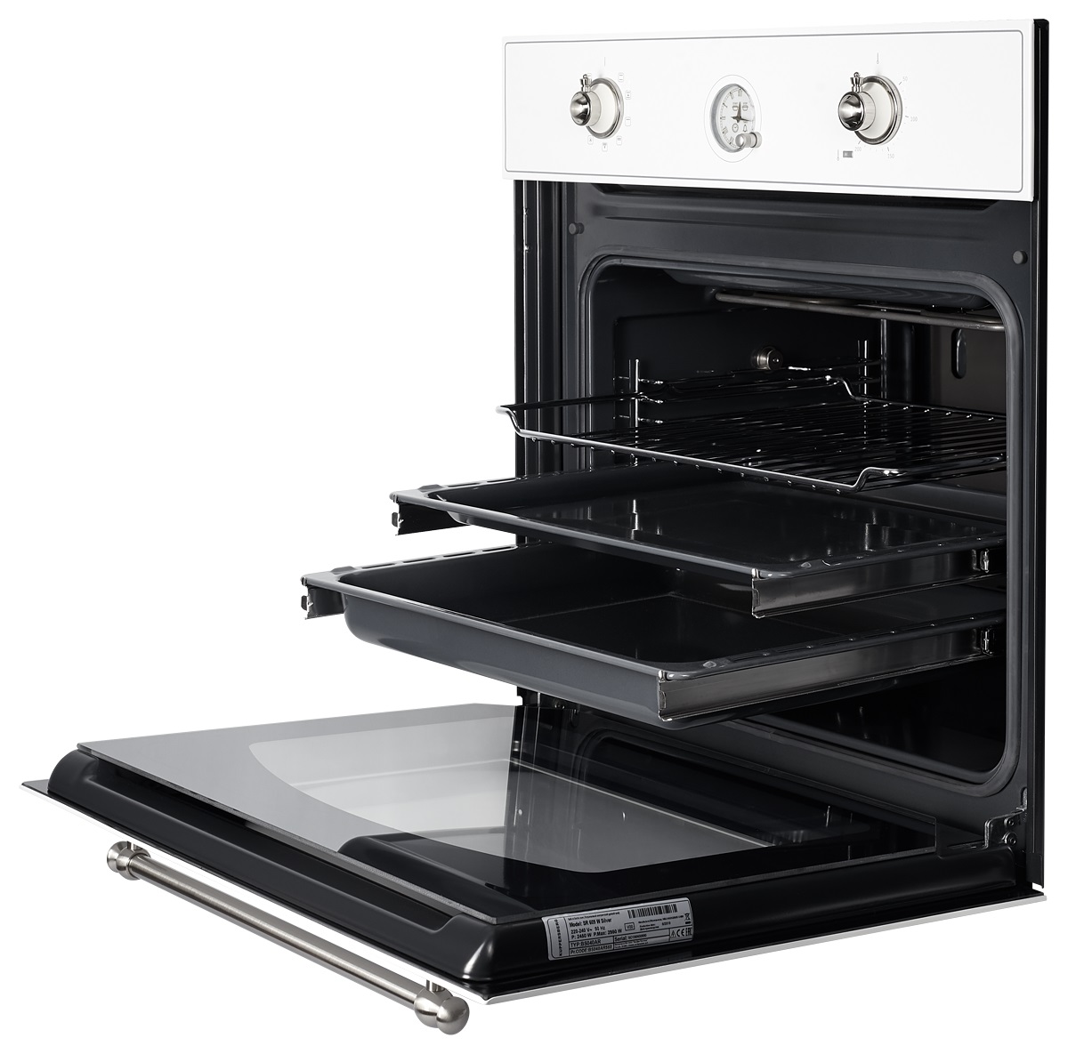 Электрический духовой шкаф KUPPERSBERG SR 609 W Silver, фото 4