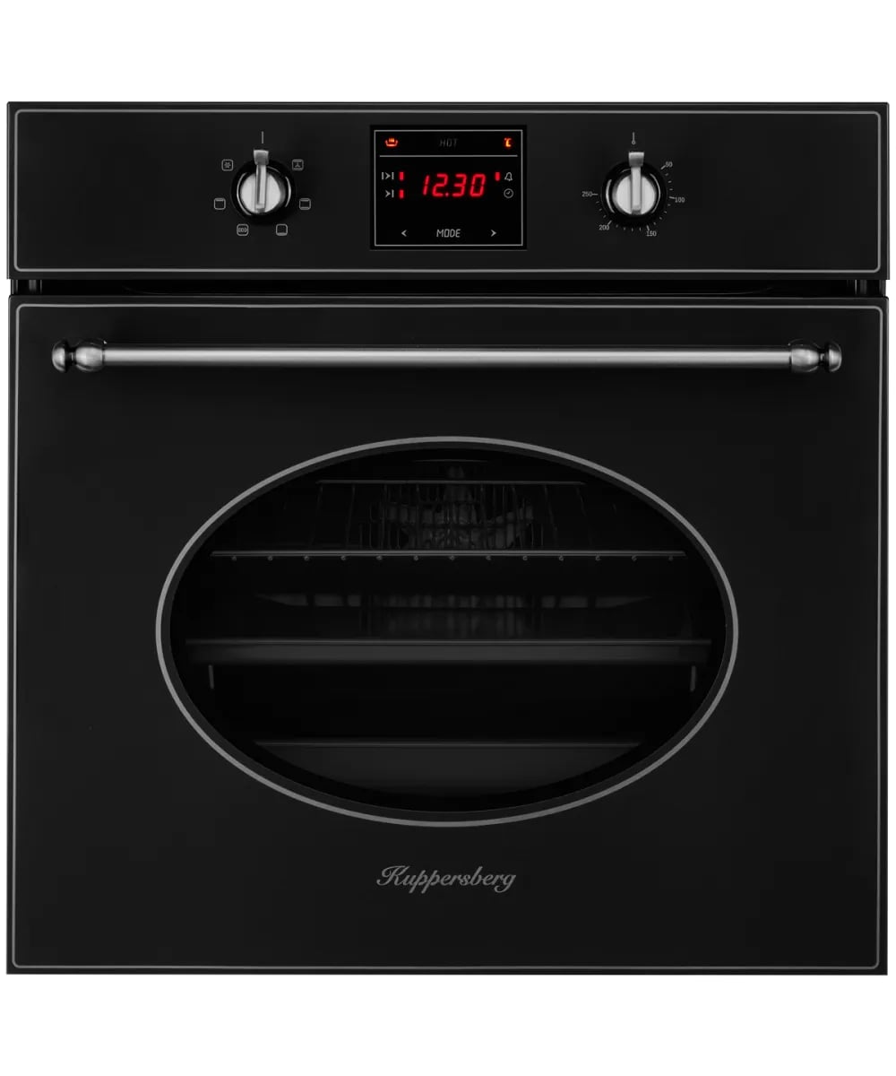 Электрический духовой шкаф KUPPERSBERG SR 615 B Silver, фото 2