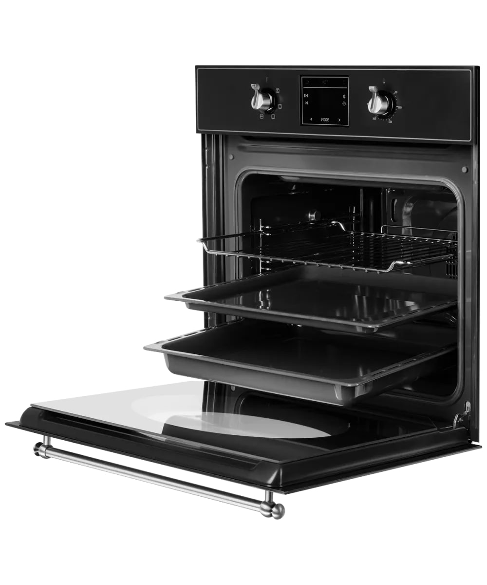 Электрический духовой шкаф KUPPERSBERG SR 615 B Silver, фото 4