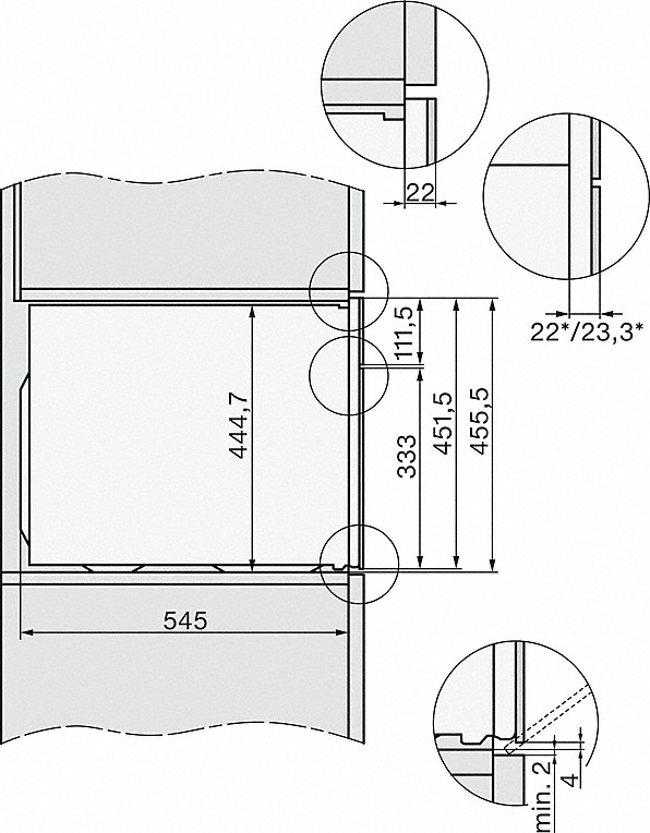 Электрический духовой шкаф MIELE H 7440 BM BRWS, фото 5
