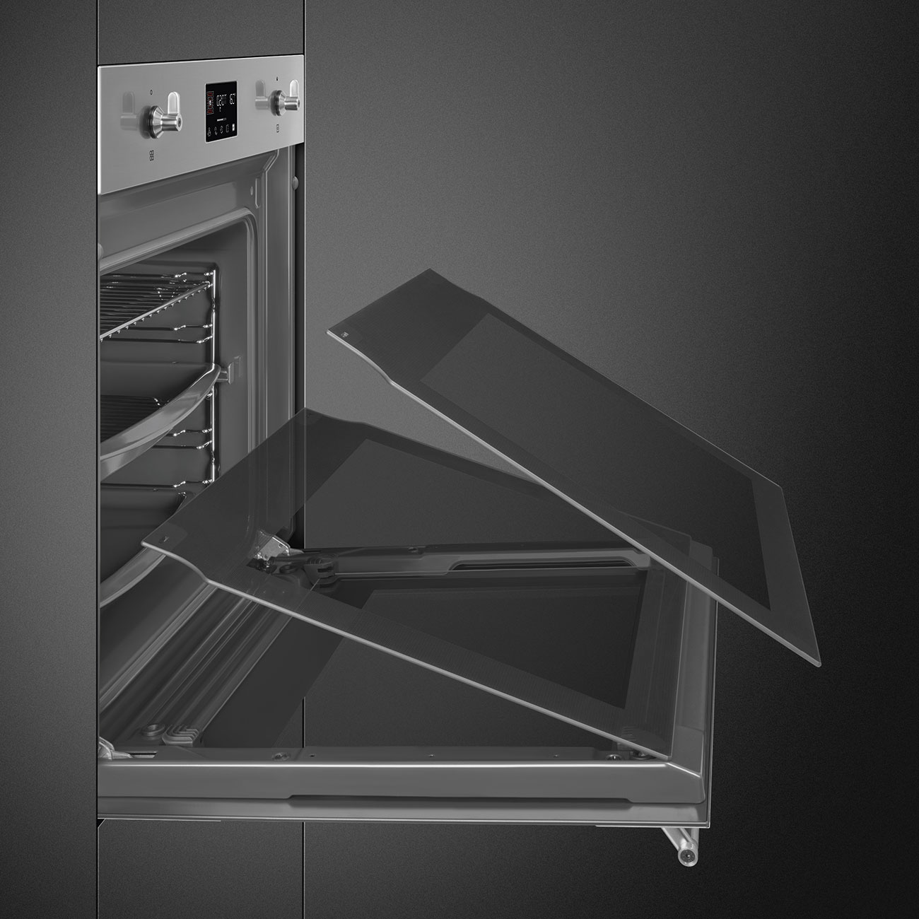 Электрический духовой шкаф Smeg SO6302TX, фото 9