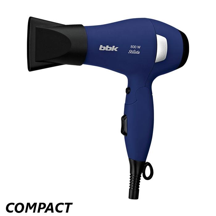 Фен BHD0800 DARK BLUE 800W BBK