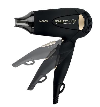 Фен SCARLETT SC-HD70IT10 BLACK/GOLD, превью предыдущего фото