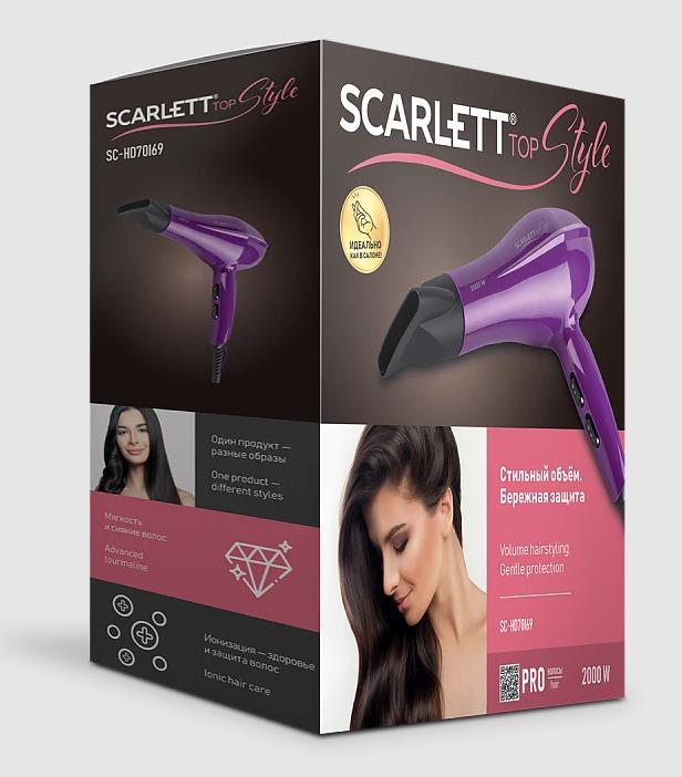 Фен SCARLETT VIOLET SC-HD70I69, превью предыдущего фото