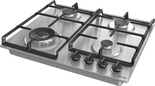 Газовая варочная панель GORENJE GW641EBX, фото 2