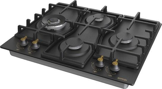 Газовая варочная панель GORENJE GW6D42CLB, фото 4