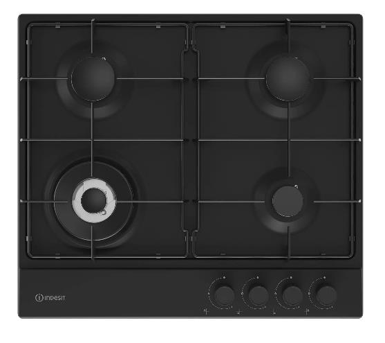 Газовая варочная панель INDESIT THPM 641 W/BK/I, превью следующего фото