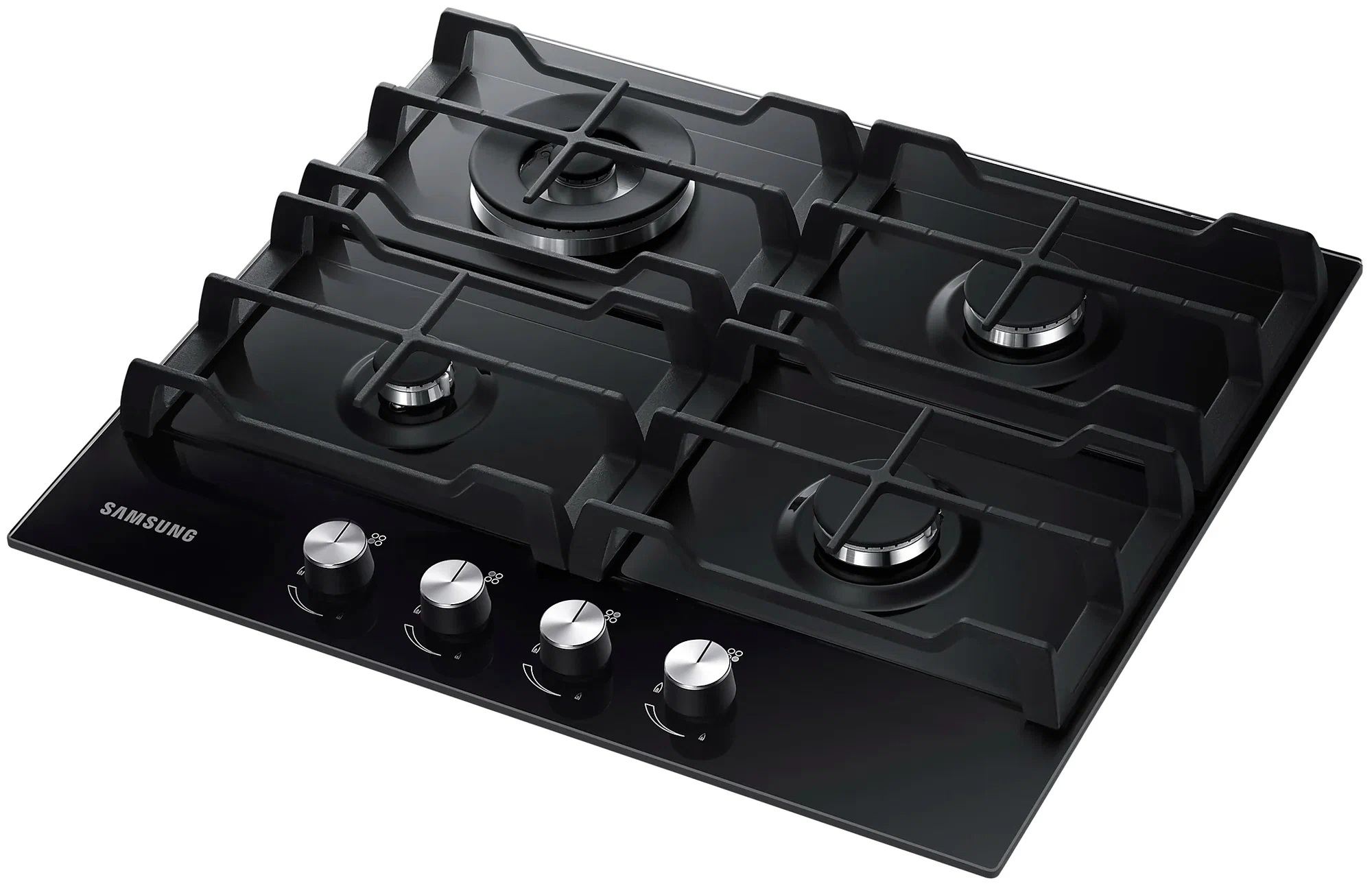 Газовая варочная панель SAMSUNG NA64H3030AK/WT BLACK, фото 2