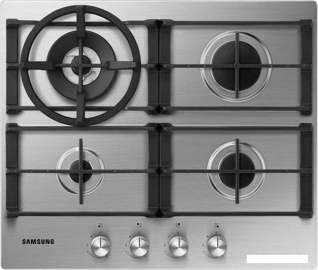 Газовая варочная панель SAMSUNG NA64H3030AS/WT SILVER