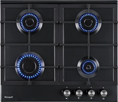 Газовая варочная панель WEISSGAUFF HGG 640 BEB