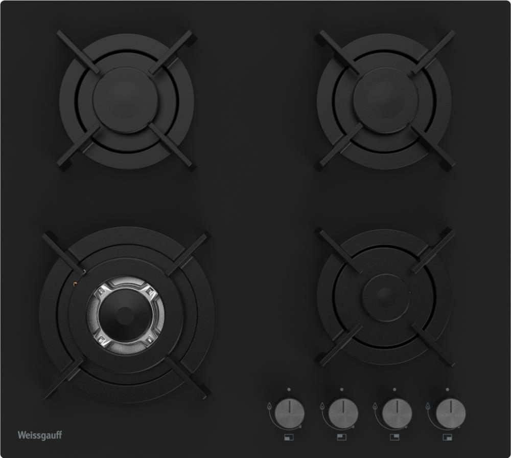Газовая варочная панель WEISSGAUFF HGG 640 BGV