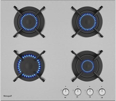 Газовая варочная панель WEISSGAUFF HGG 640 XRV