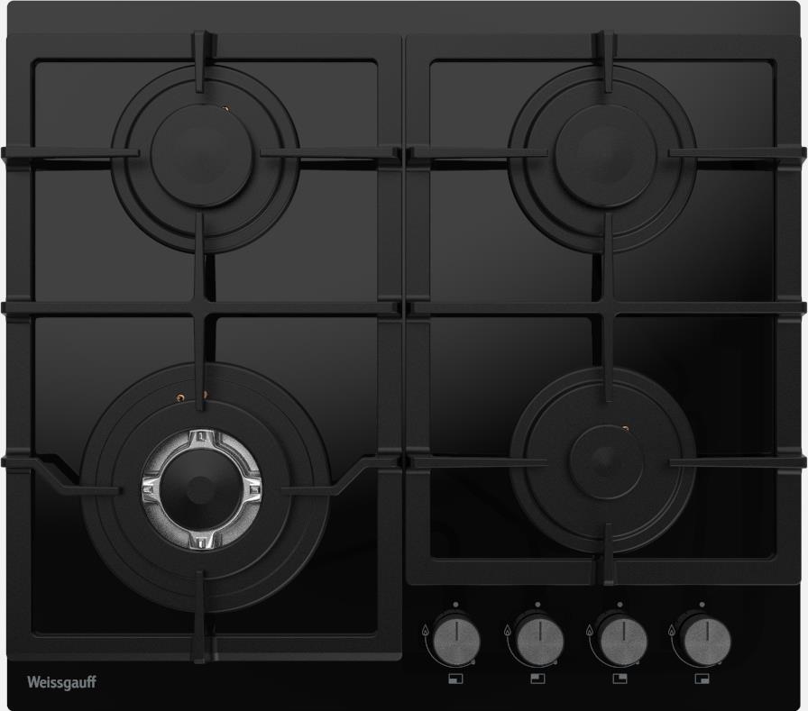 Газовая варочная панель WEISSGAUFF HGG 641 BGV