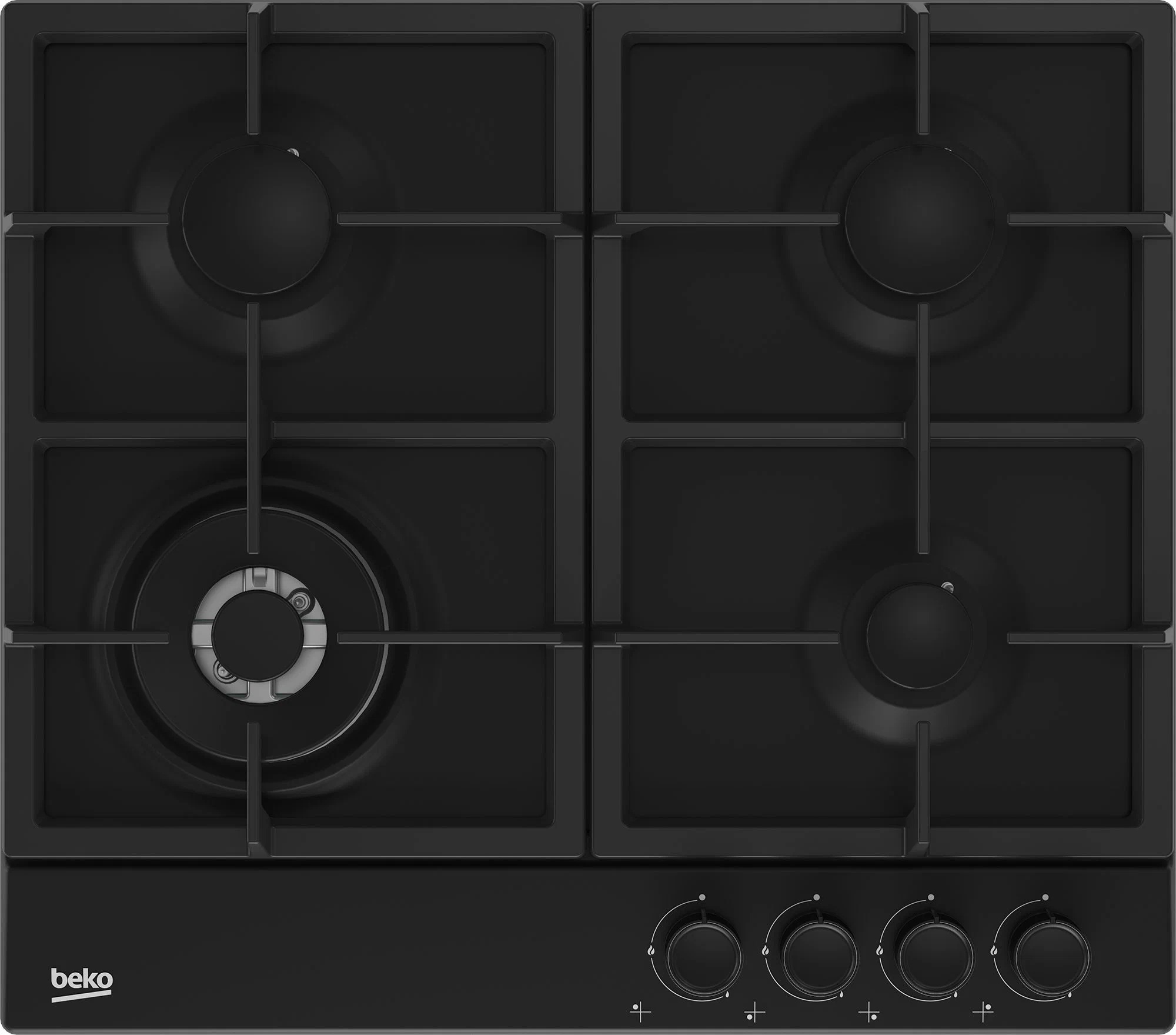 Газовая варочная поверхность Beko BHGM6422K5WB