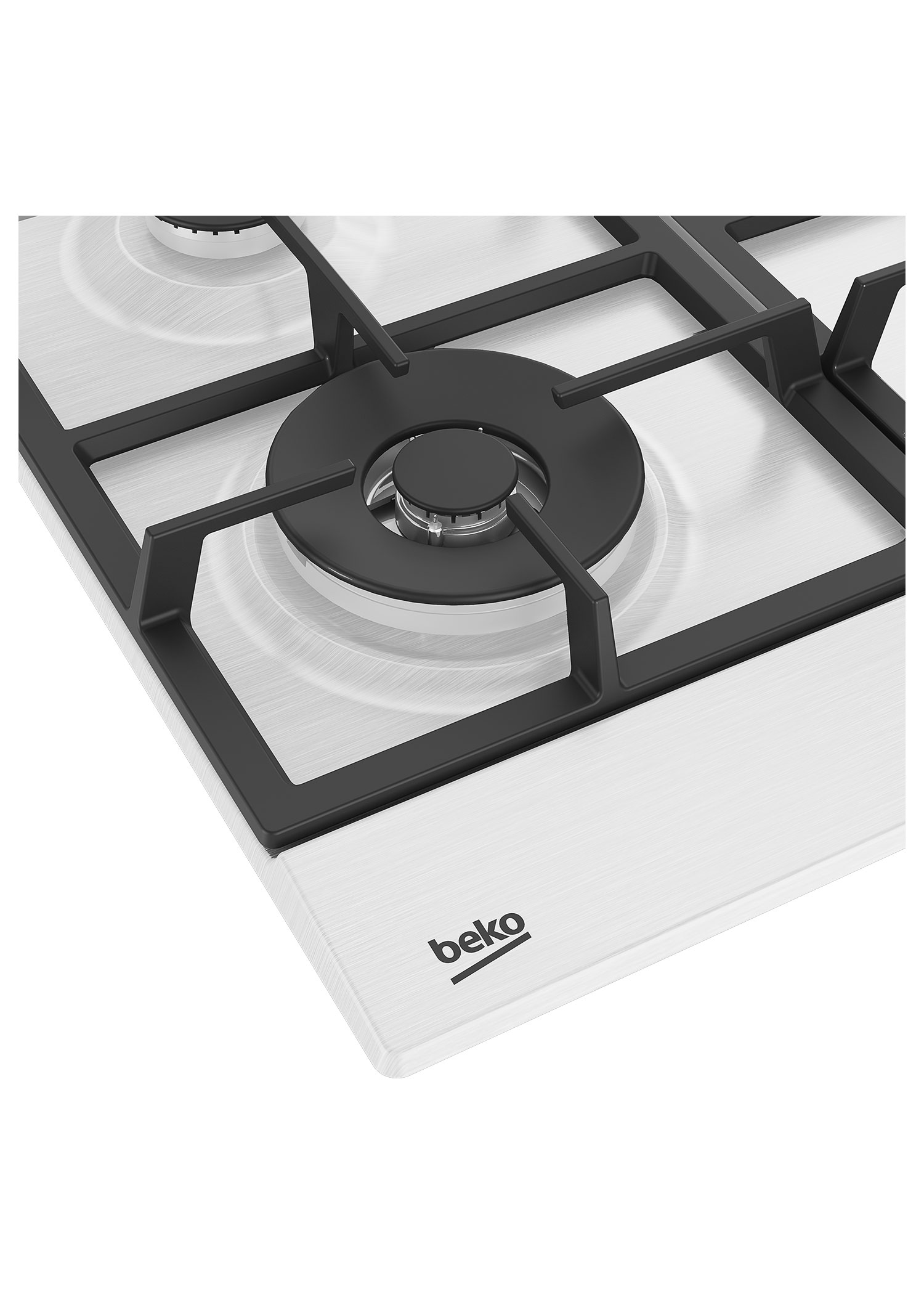 Газовая варочная поверхность Beko BHGM6422K5WW, превью предыдущего фото