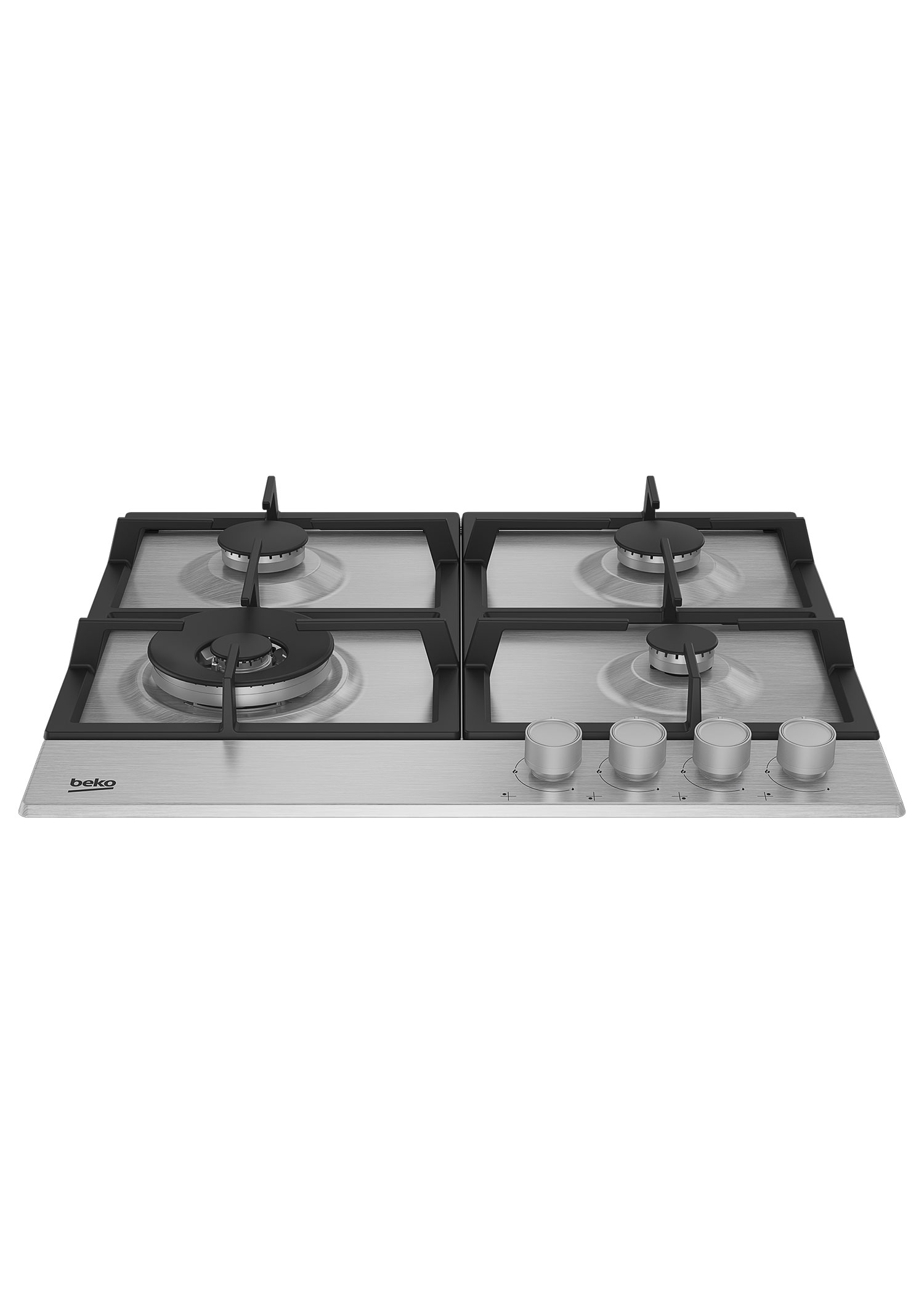 Газовая варочная поверхность Beko BHGM6422K5WX, фото 3