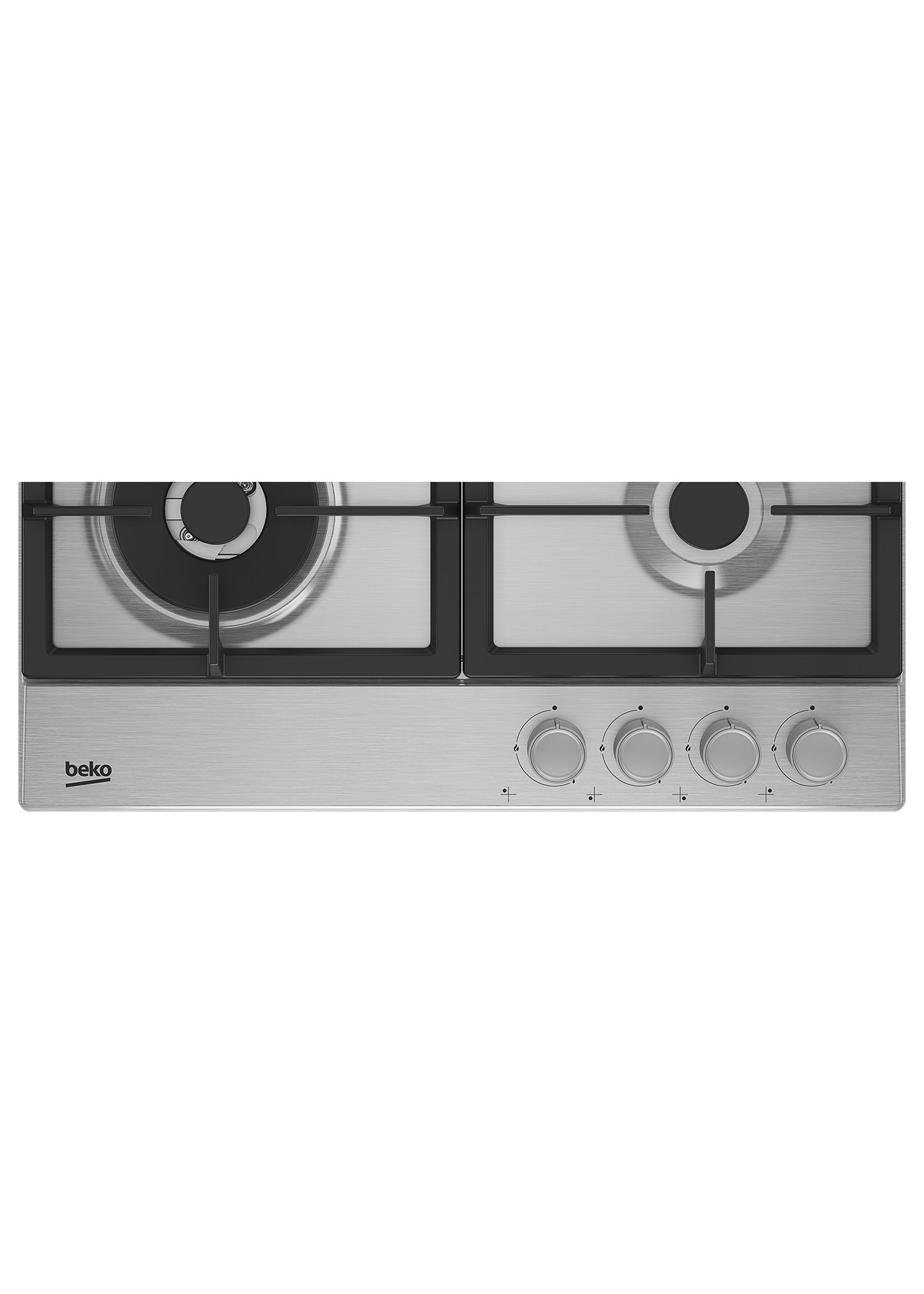 Газовая варочная поверхность Beko BHGM6422K5WX, фото 6