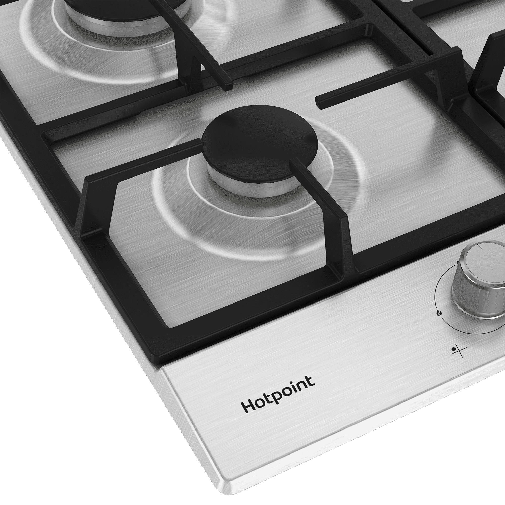 Газовая варочная поверхность Hotpoint HGMT 641 IX, фото 4