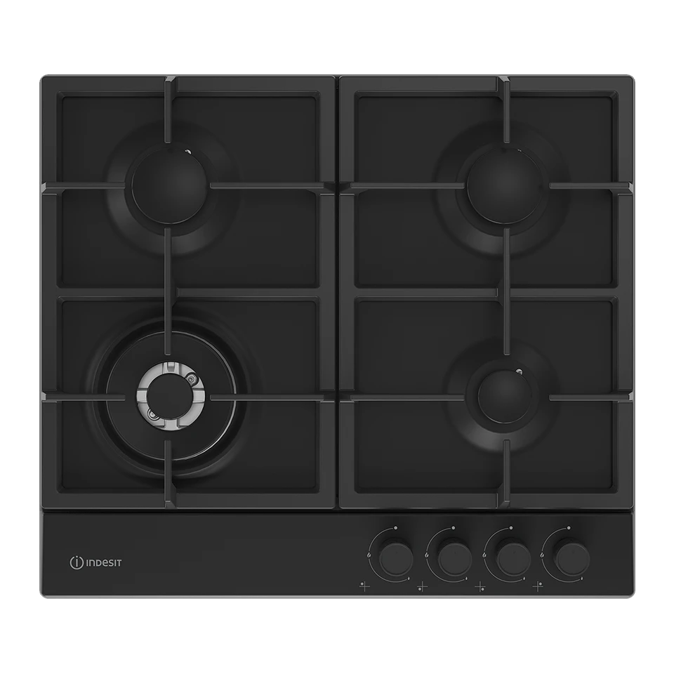Газовая варочная поверхность Indesit THPM 642 WS/BL/I