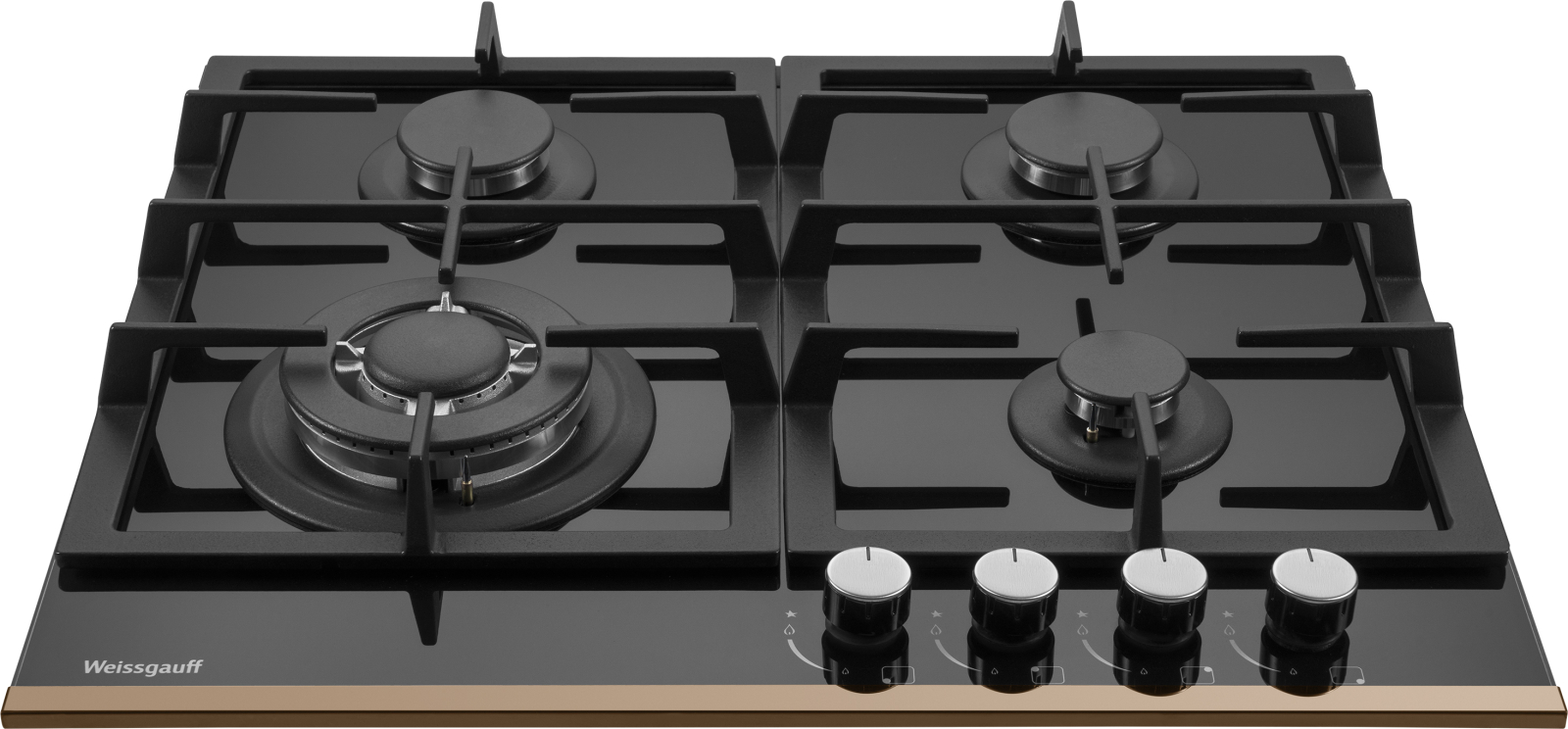 Газовая варочная поверхность Weissgauff HGG 649 BGRG