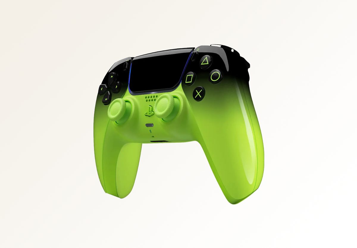 Геймпад Sony DualSense для PlayStation 5 Remix Green, фото 3