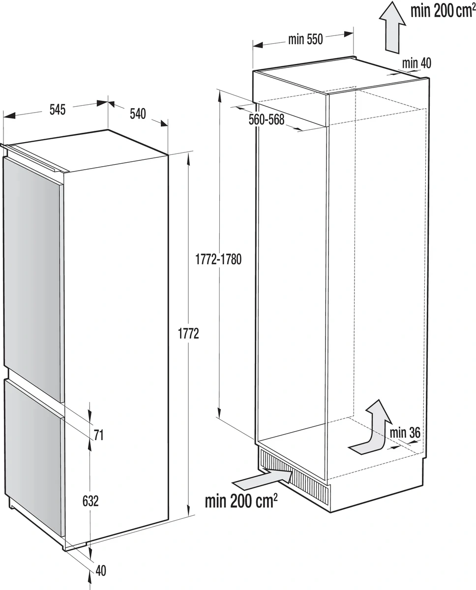 Холодильник Gorenje NRKI4182P1, фото 12