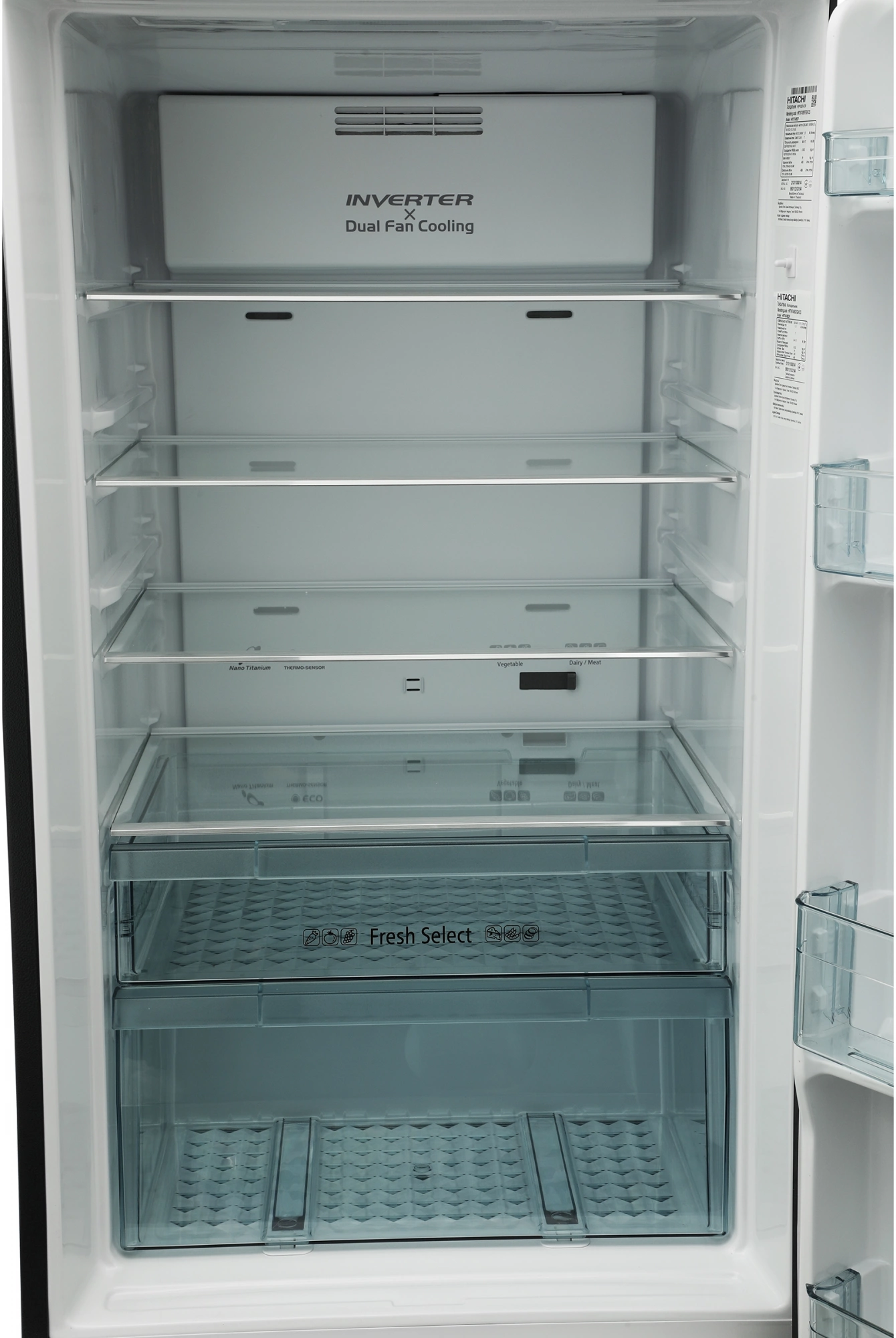 Холодильник Hitachi HRTN7489DF GBKCS, фото 17