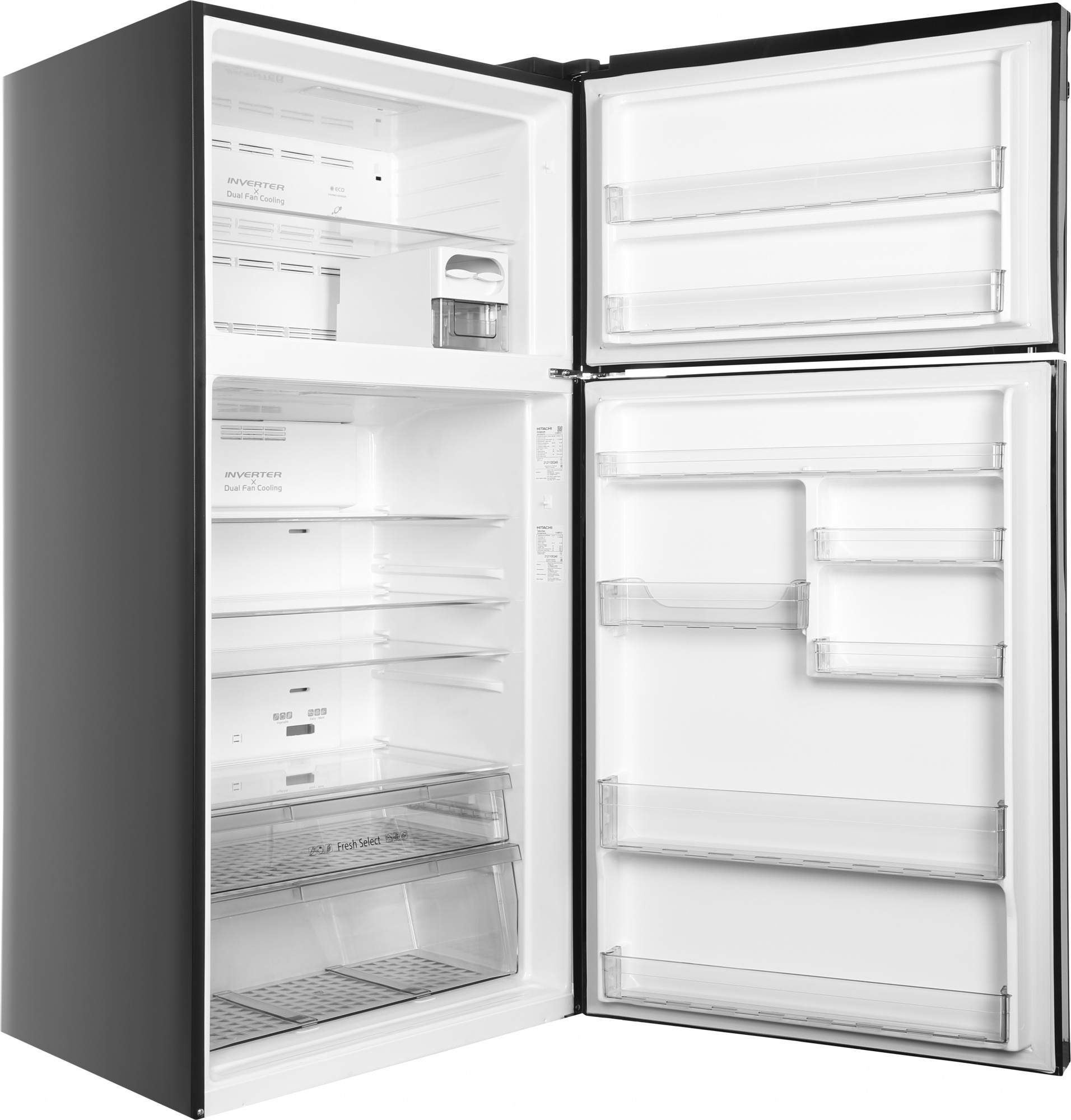 Холодильник Hitachi R-VG660PUC7-1 GBK, фото 4