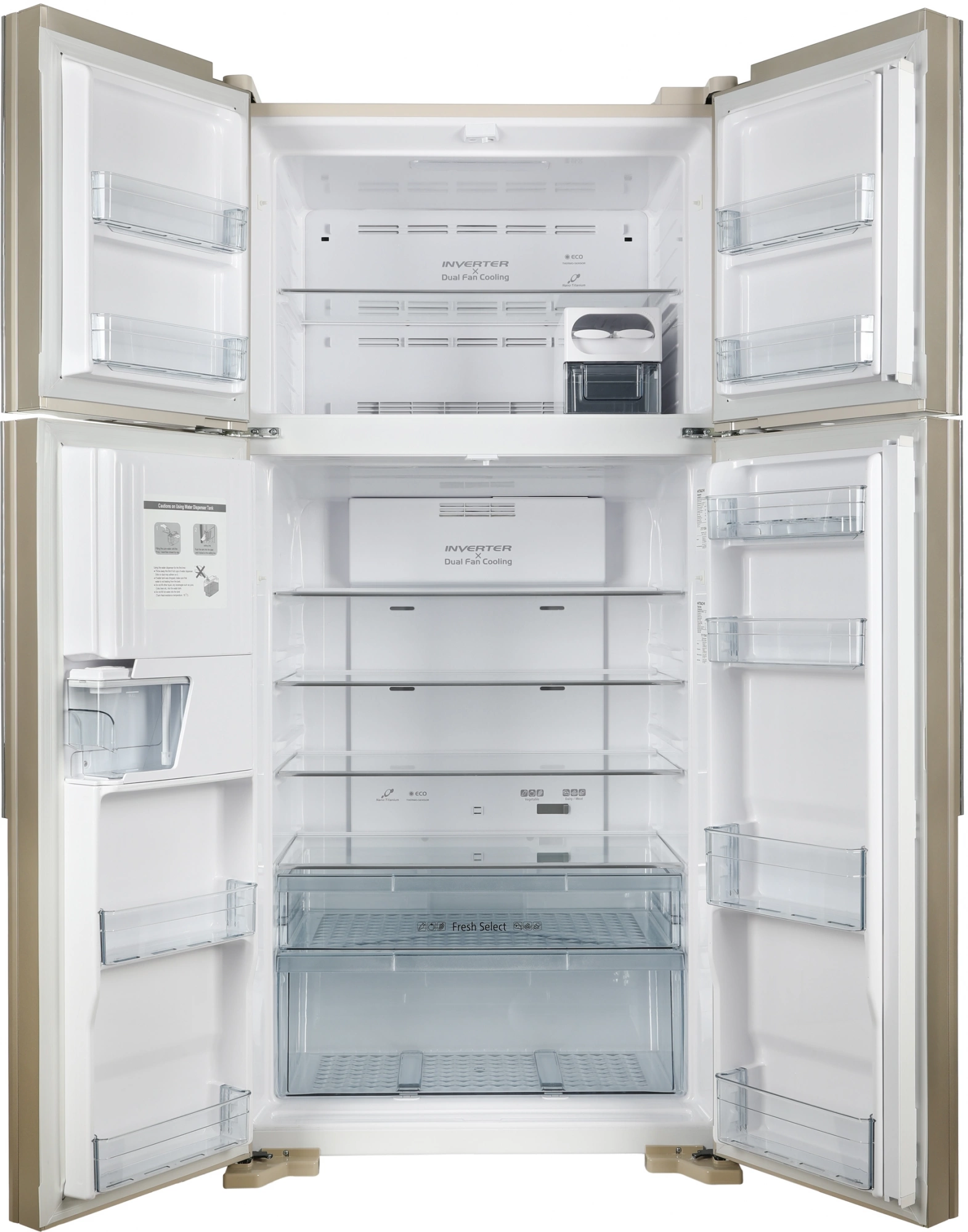 Холодильник Hitachi R-W660PUC7 GBE, фото 4