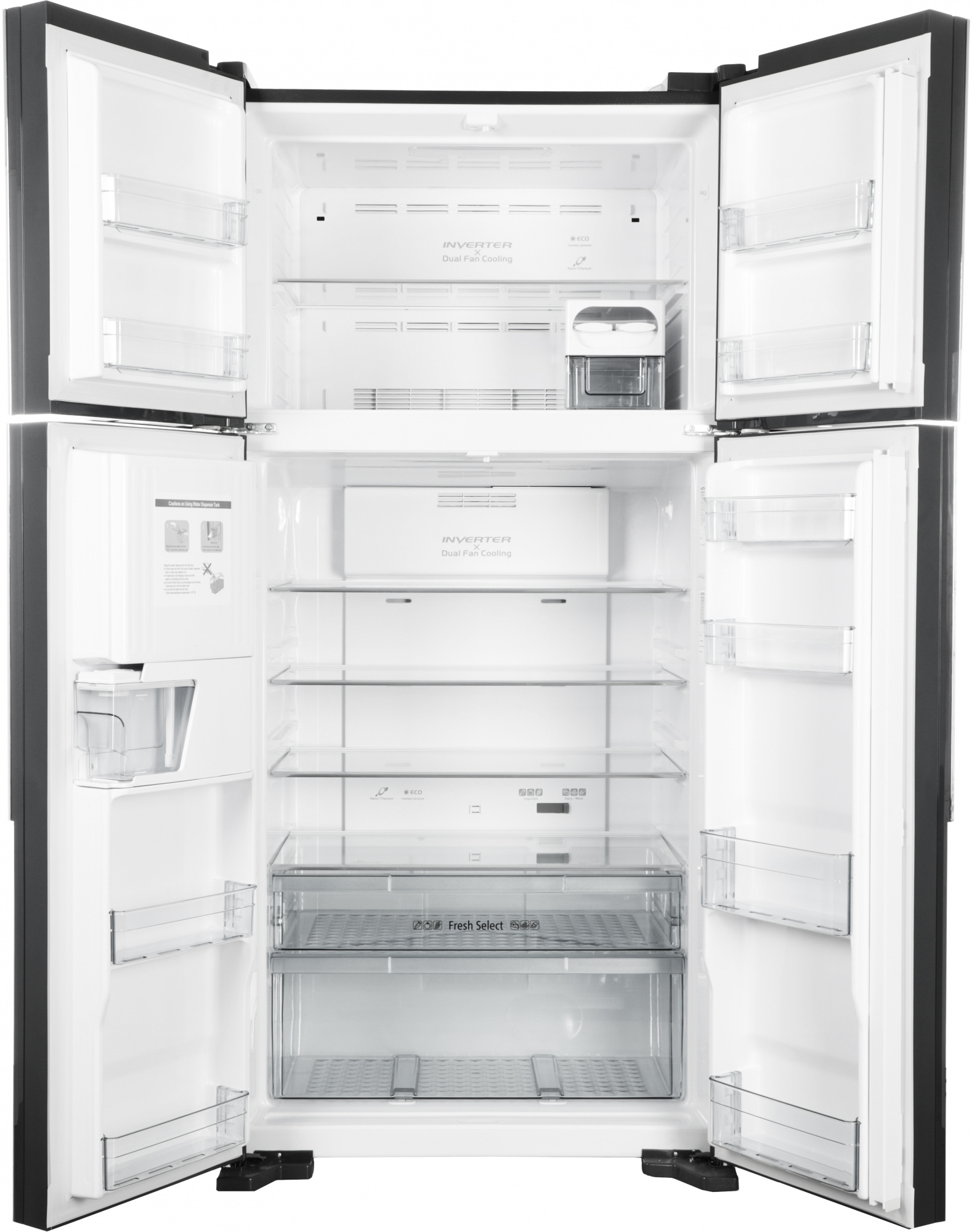 Холодильник Hitachi R-W660PUC7 GGR, фото 11