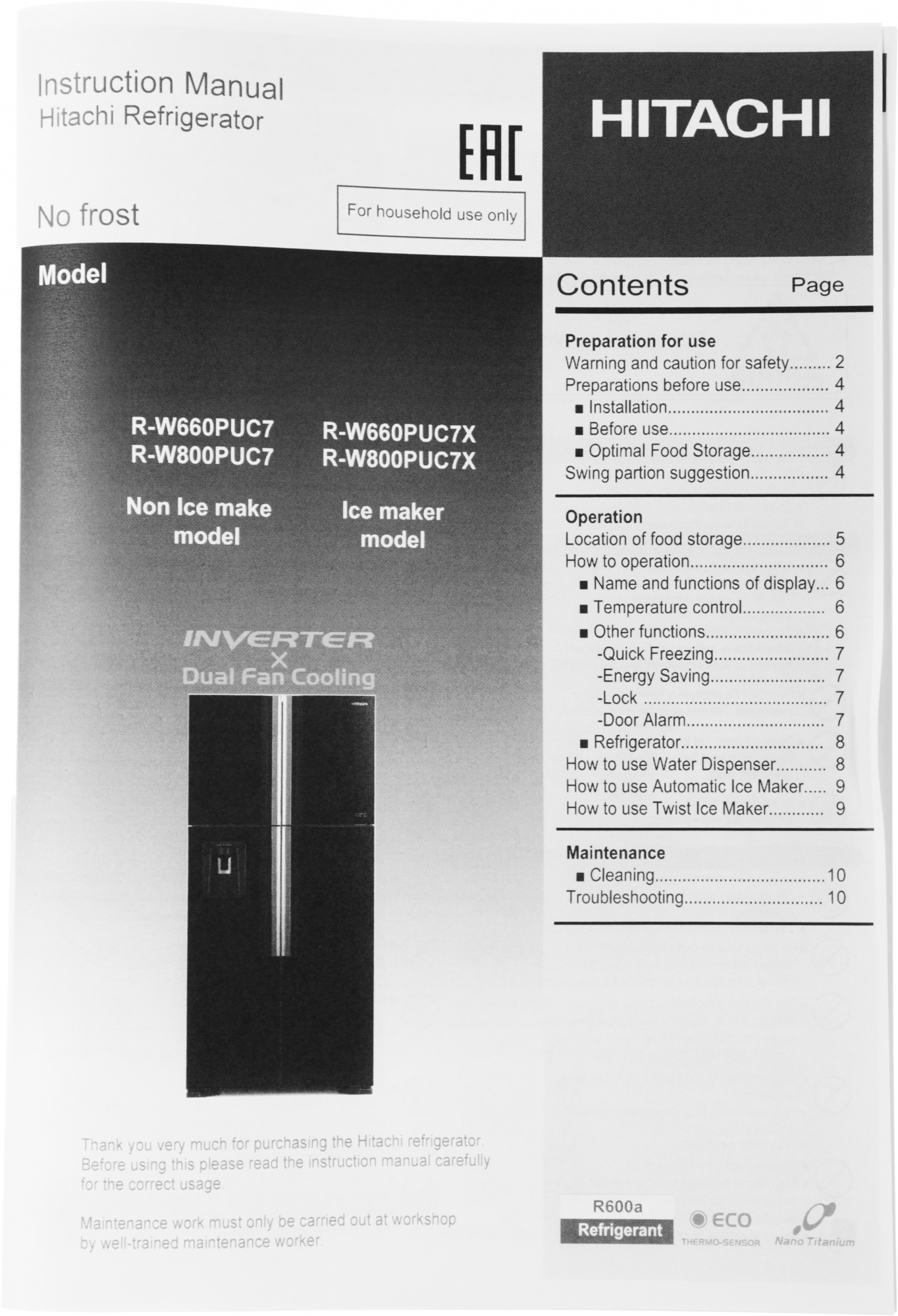 Холодильник Hitachi R-W660PUC7 GGR, фото 28