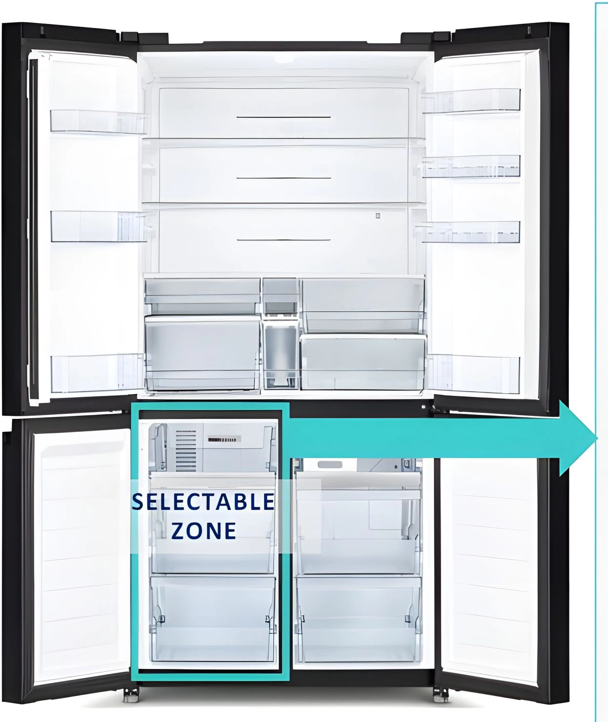 Холодильник Hitachi R-WB720PUC1 GCK, фото 4