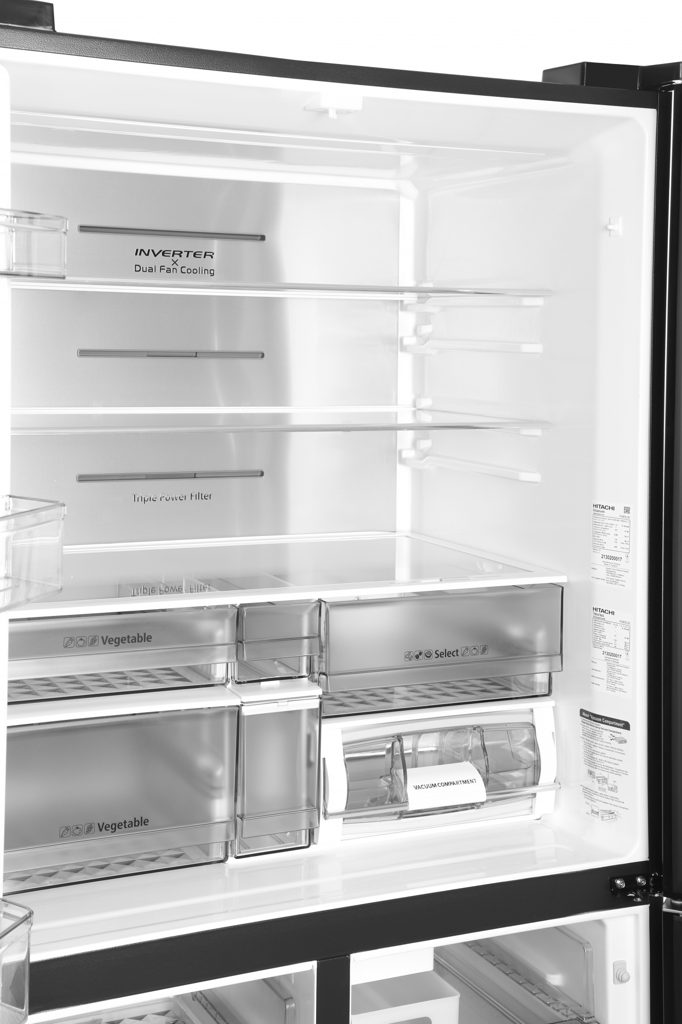 Холодильник Hitachi R-WB720VUC0 GBK, фото 5