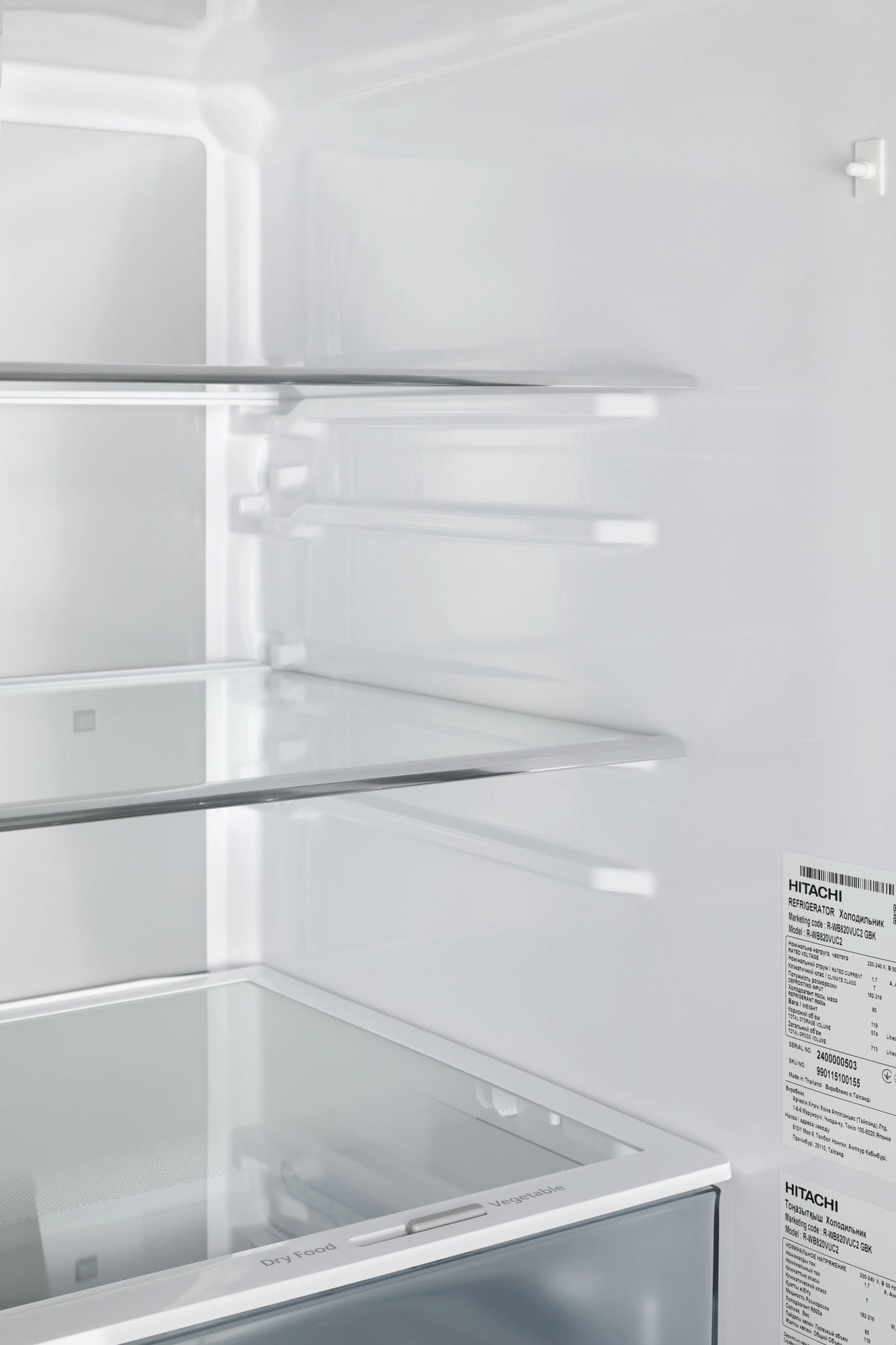 Холодильник Hitachi R-WB820VUC2 GBK, фото 11