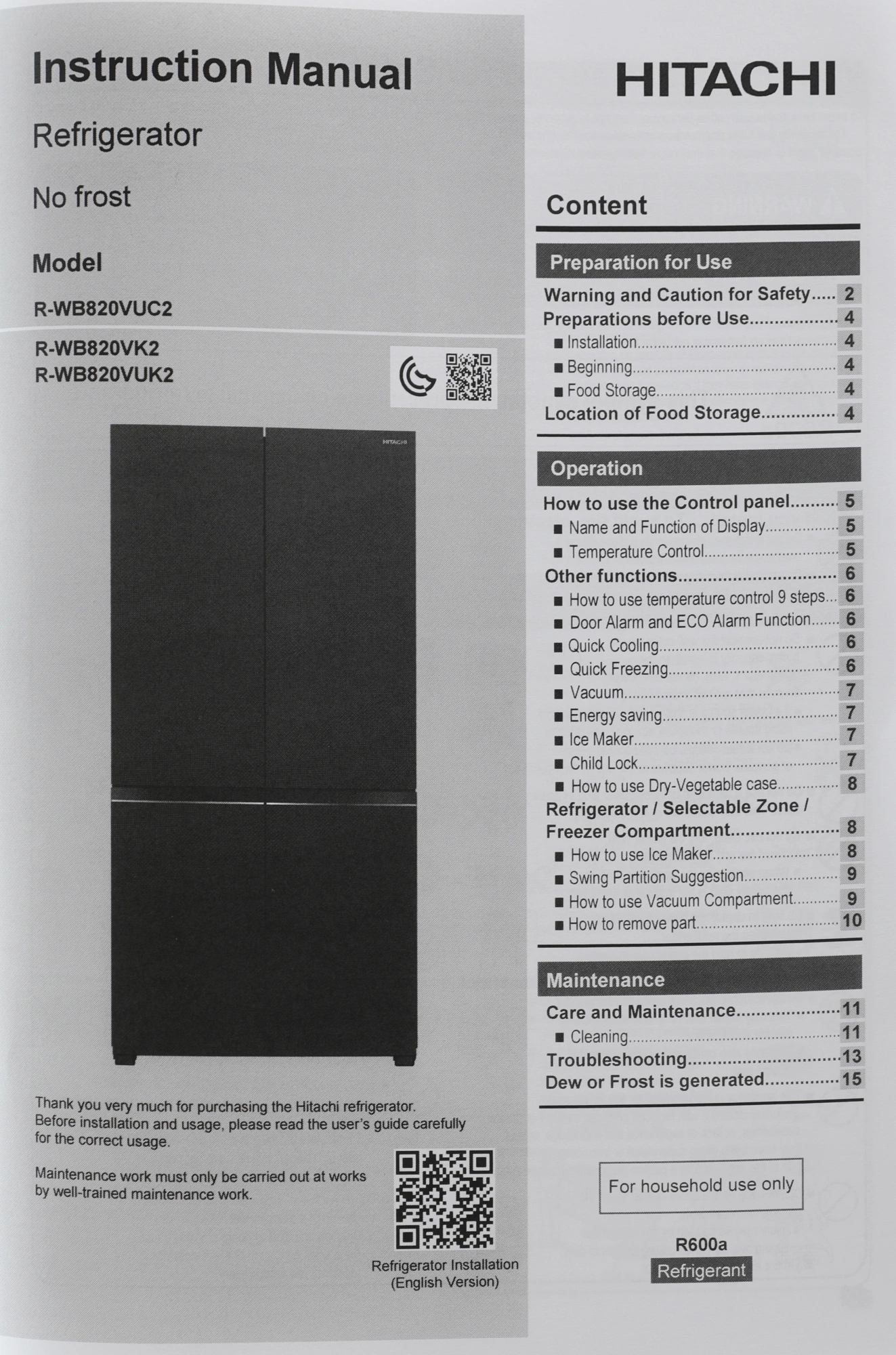 Холодильник Hitachi R-WB820VUC2 GBK, фото 17