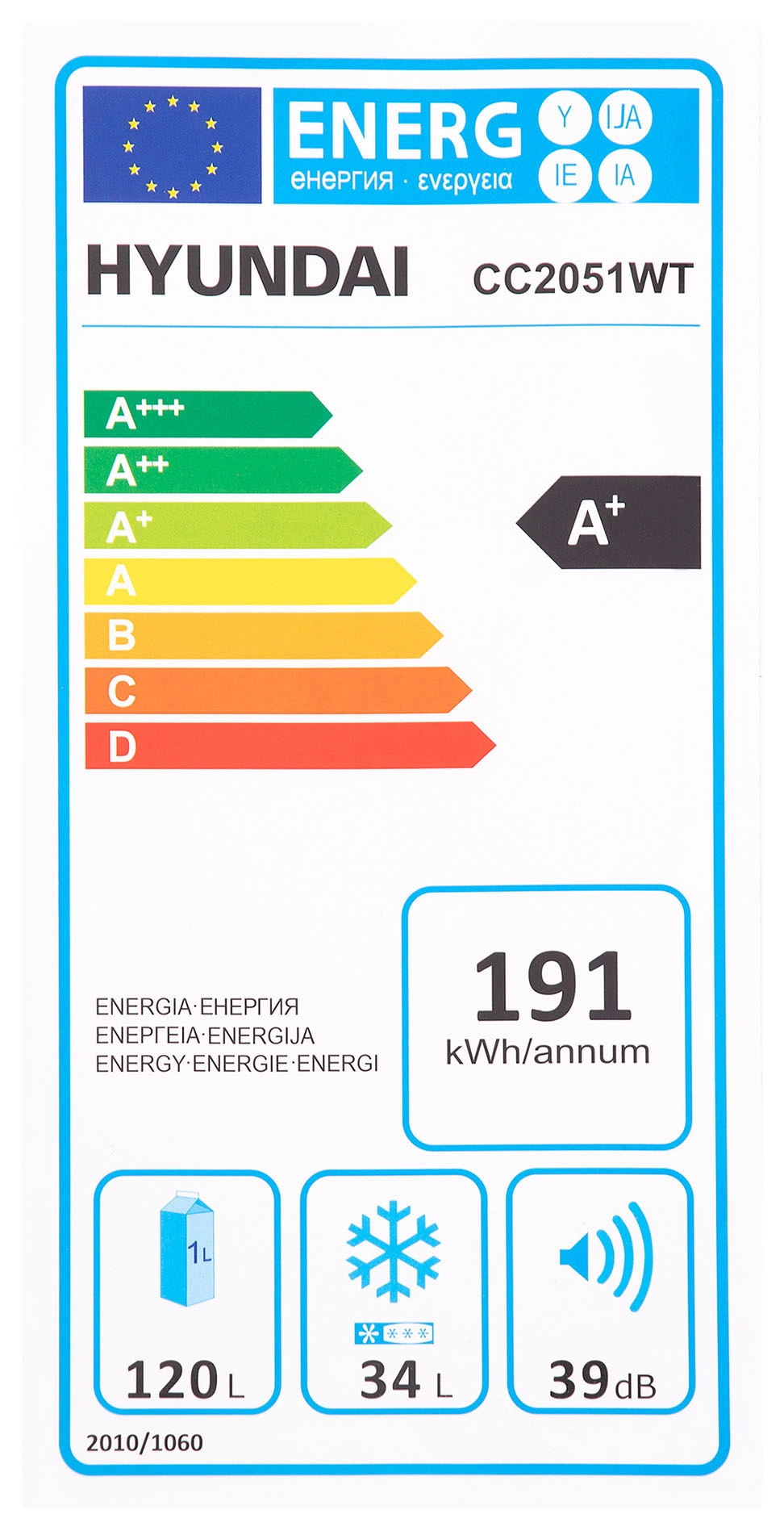 Холодильник Hyundai CC2051WT, фото 24
