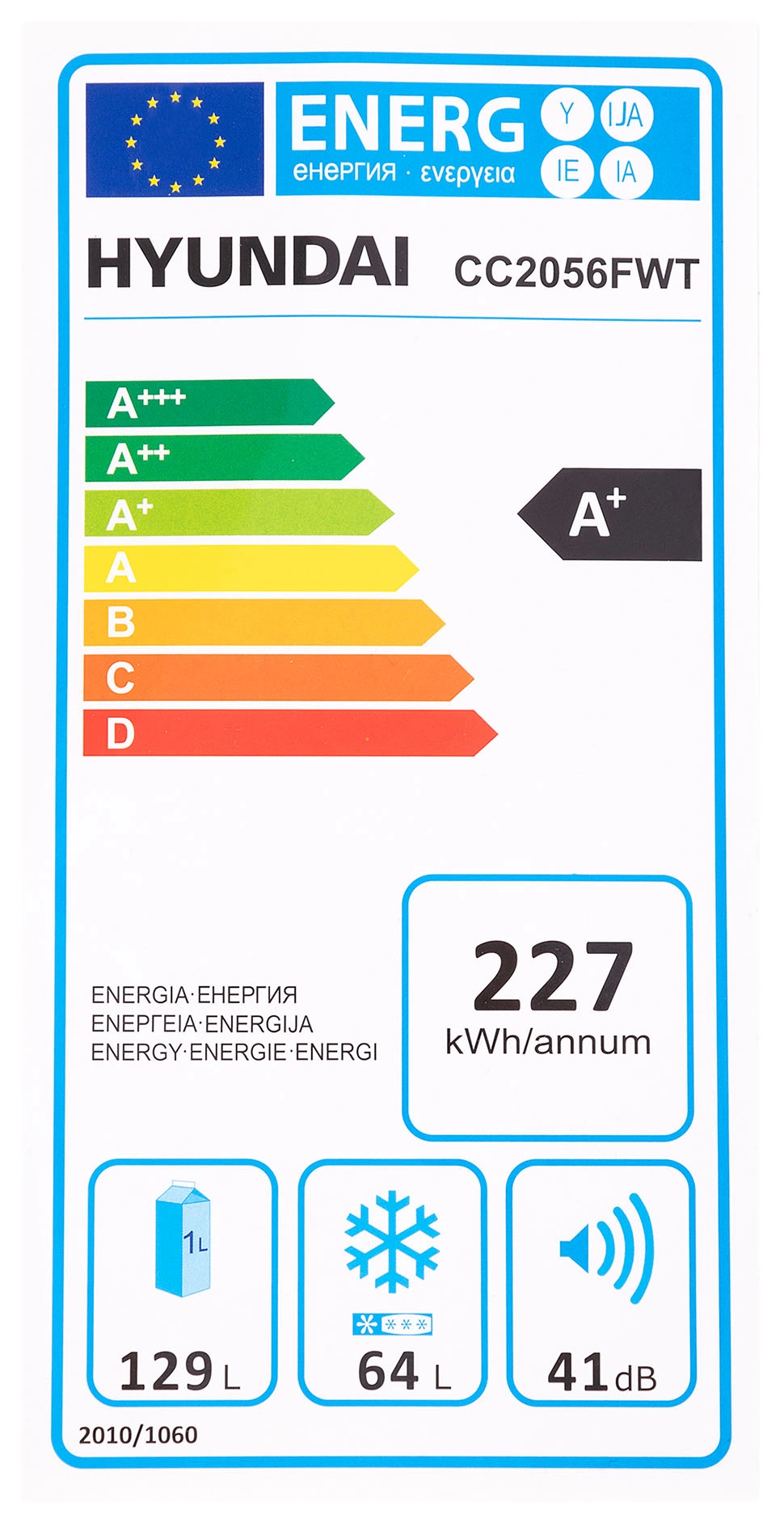 Холодильник Hyundai CC2056FWT, фото 35