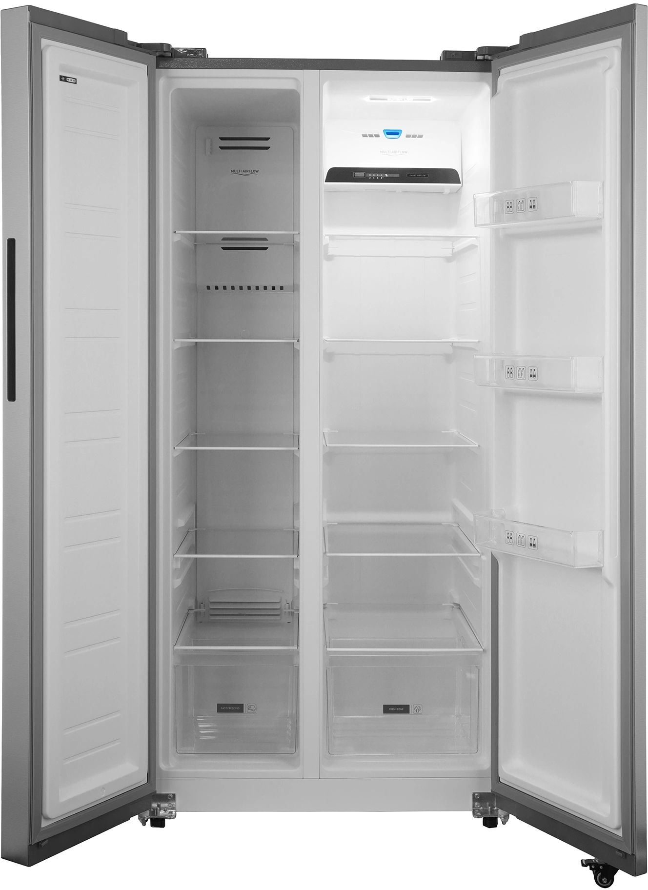 Холодильник Hyundai CS45082F нержавеющая сталь, фото 3