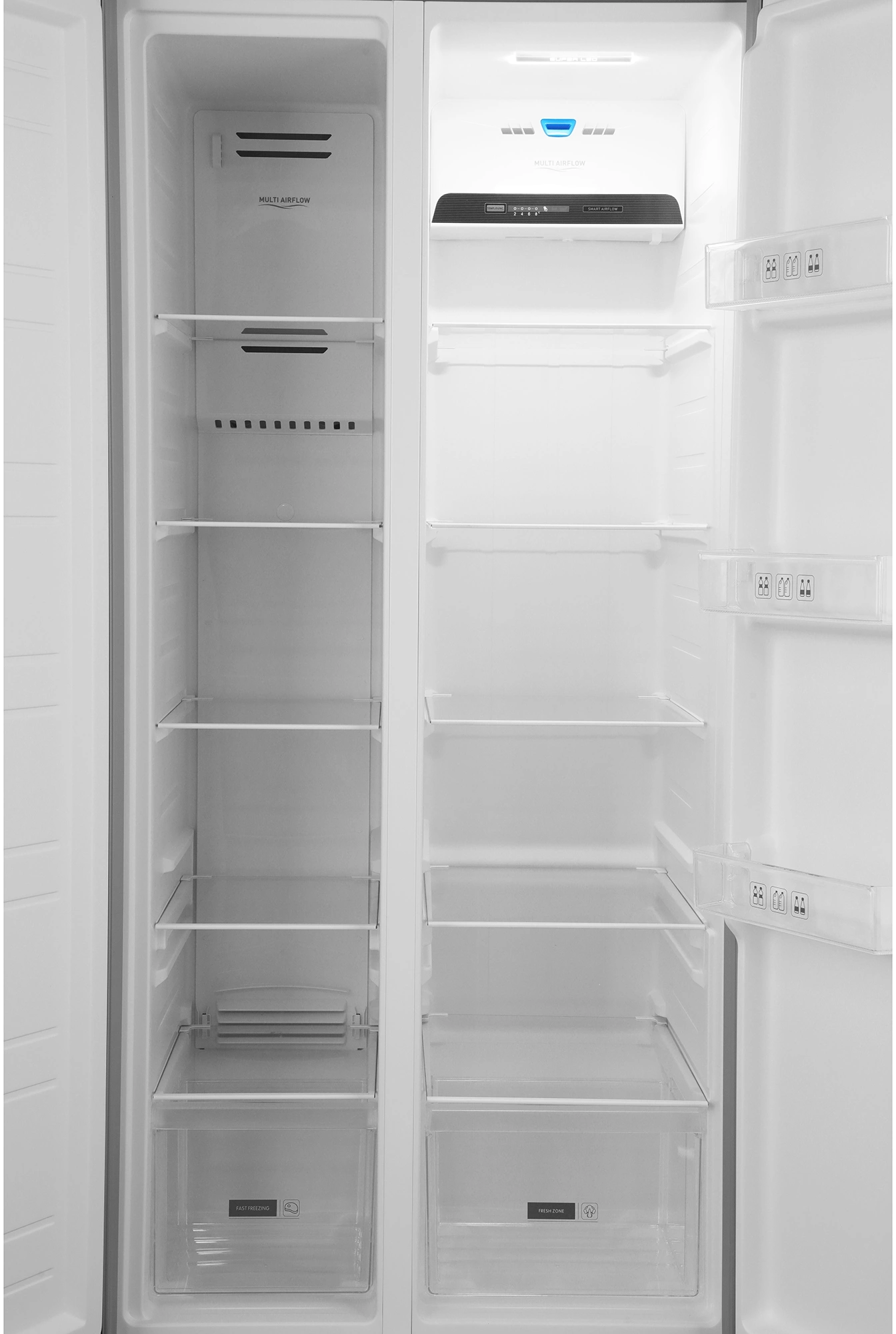 Холодильник Hyundai CS45082F нержавеющая сталь, фото 4