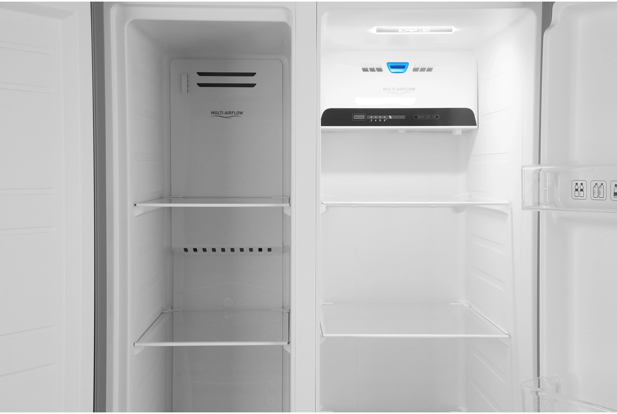 Холодильник Hyundai CS45082F нержавеющая сталь, фото 5