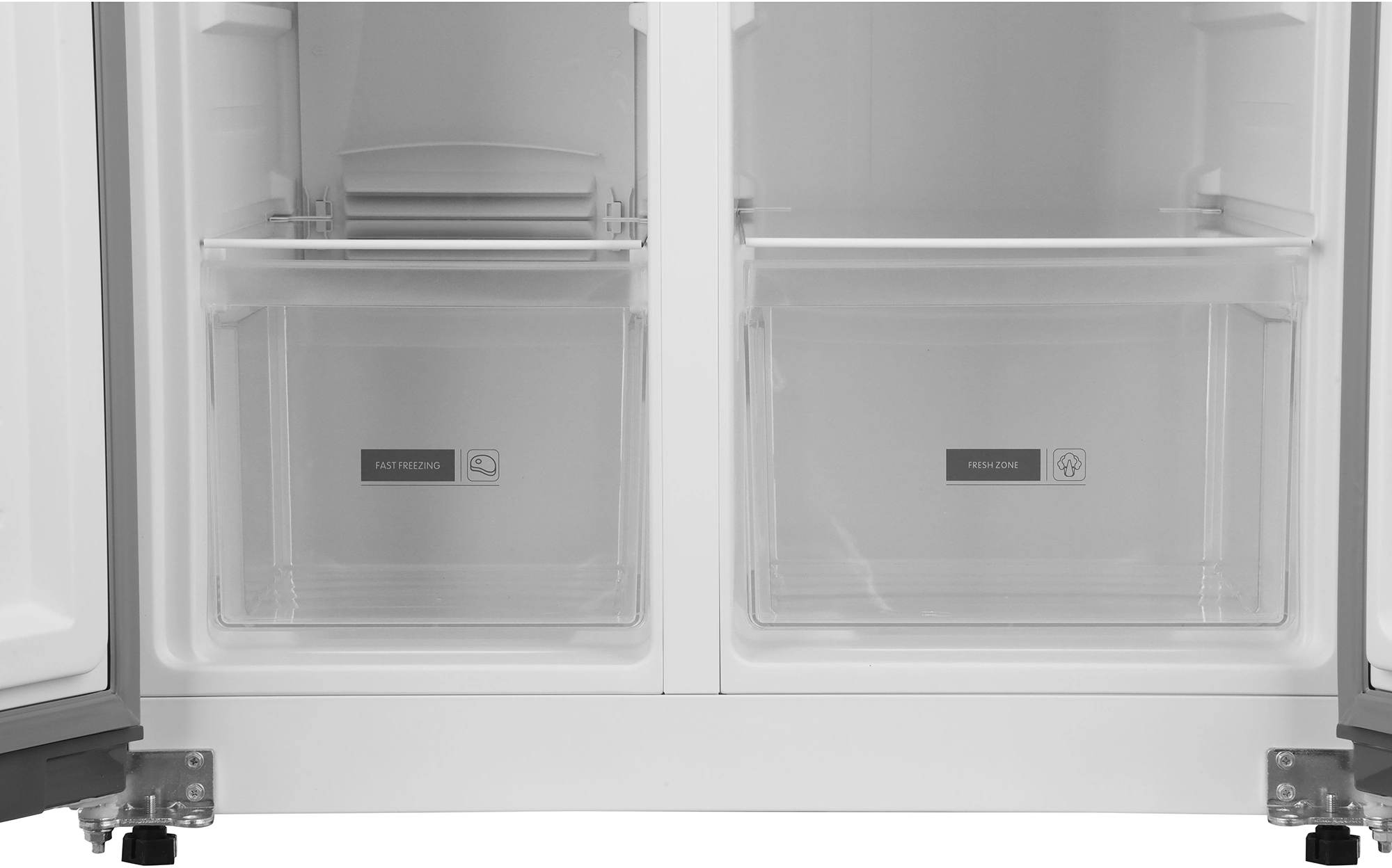 Холодильник Hyundai CS45082F нержавеющая сталь, фото 7