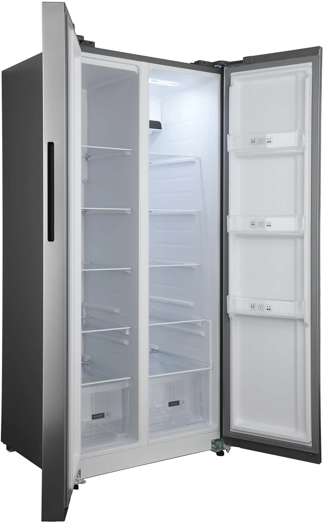 Холодильник Hyundai CS45082F нержавеющая сталь, фото 10