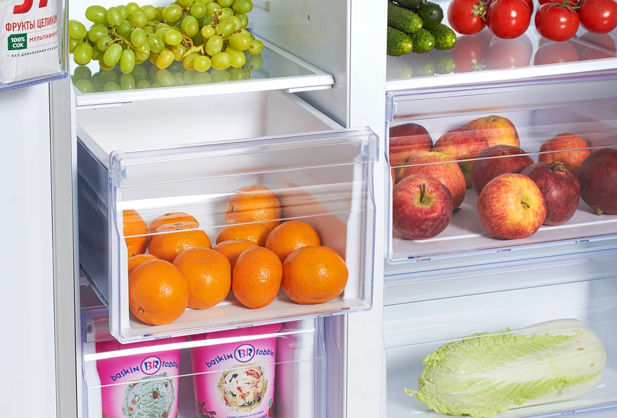 Холодильник Hyundai CS5003F черная сталь, фото 9