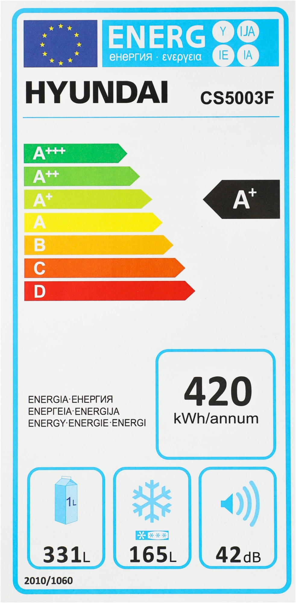 Холодильник Hyundai CS5003F, фото 31