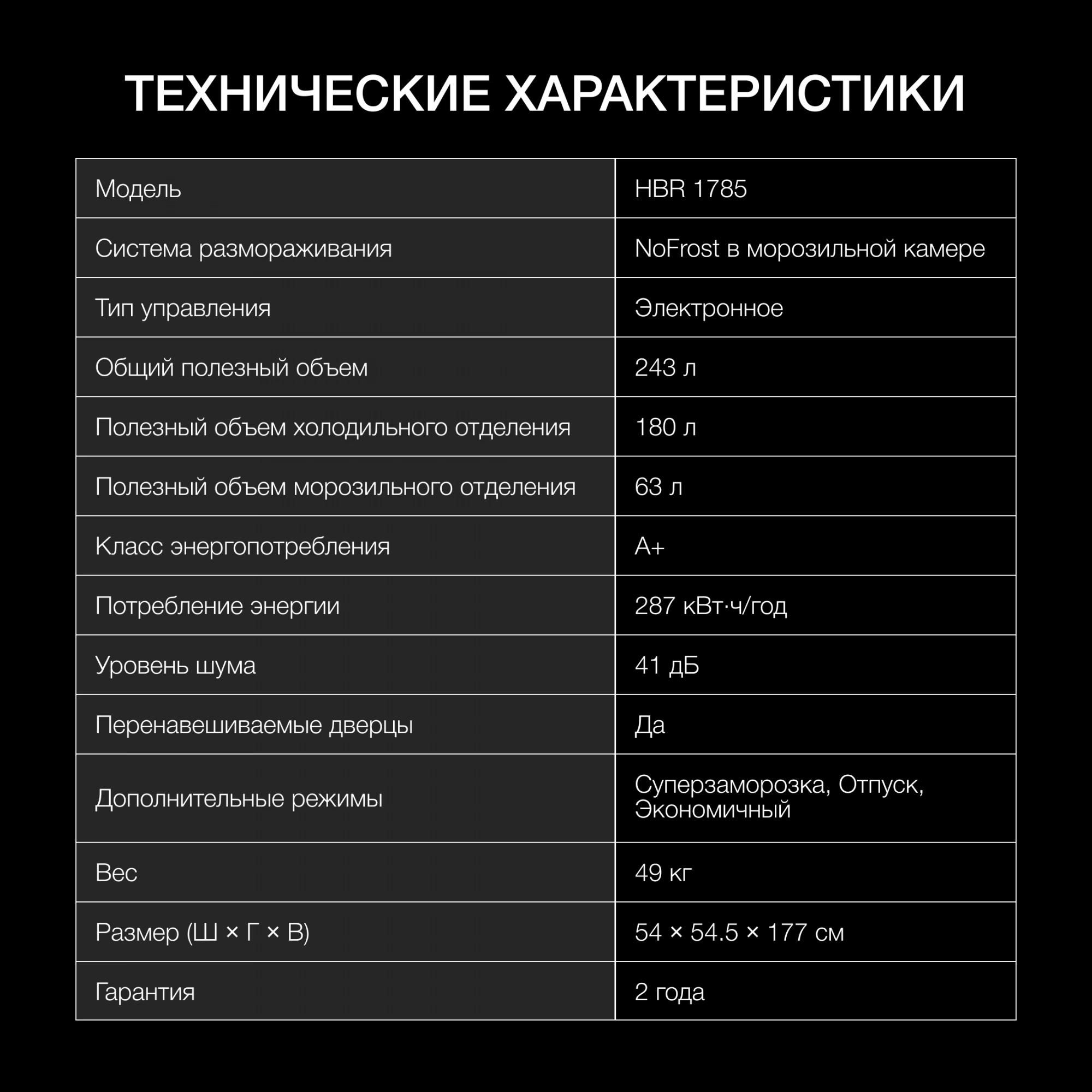 Холодильник Hyundai HBR 1785, фото 25